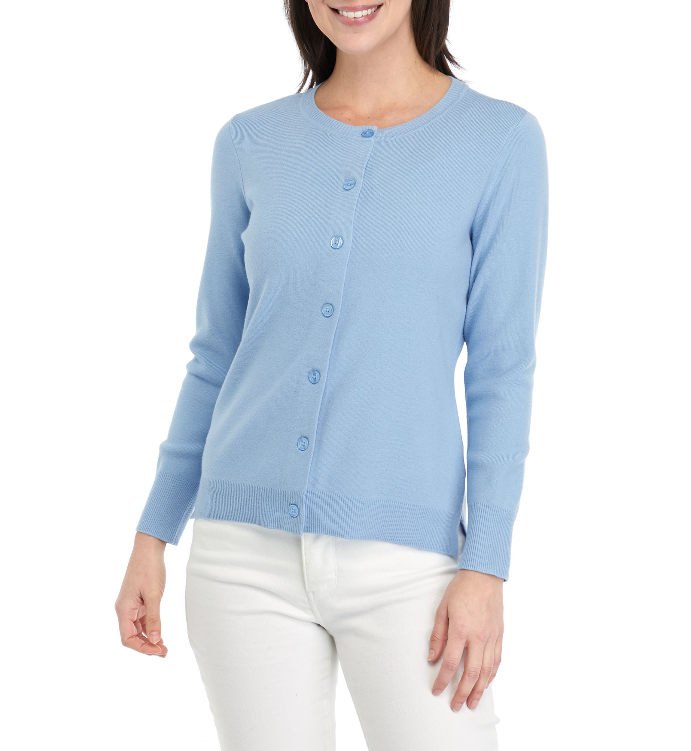 Womens Button Front Cardigan