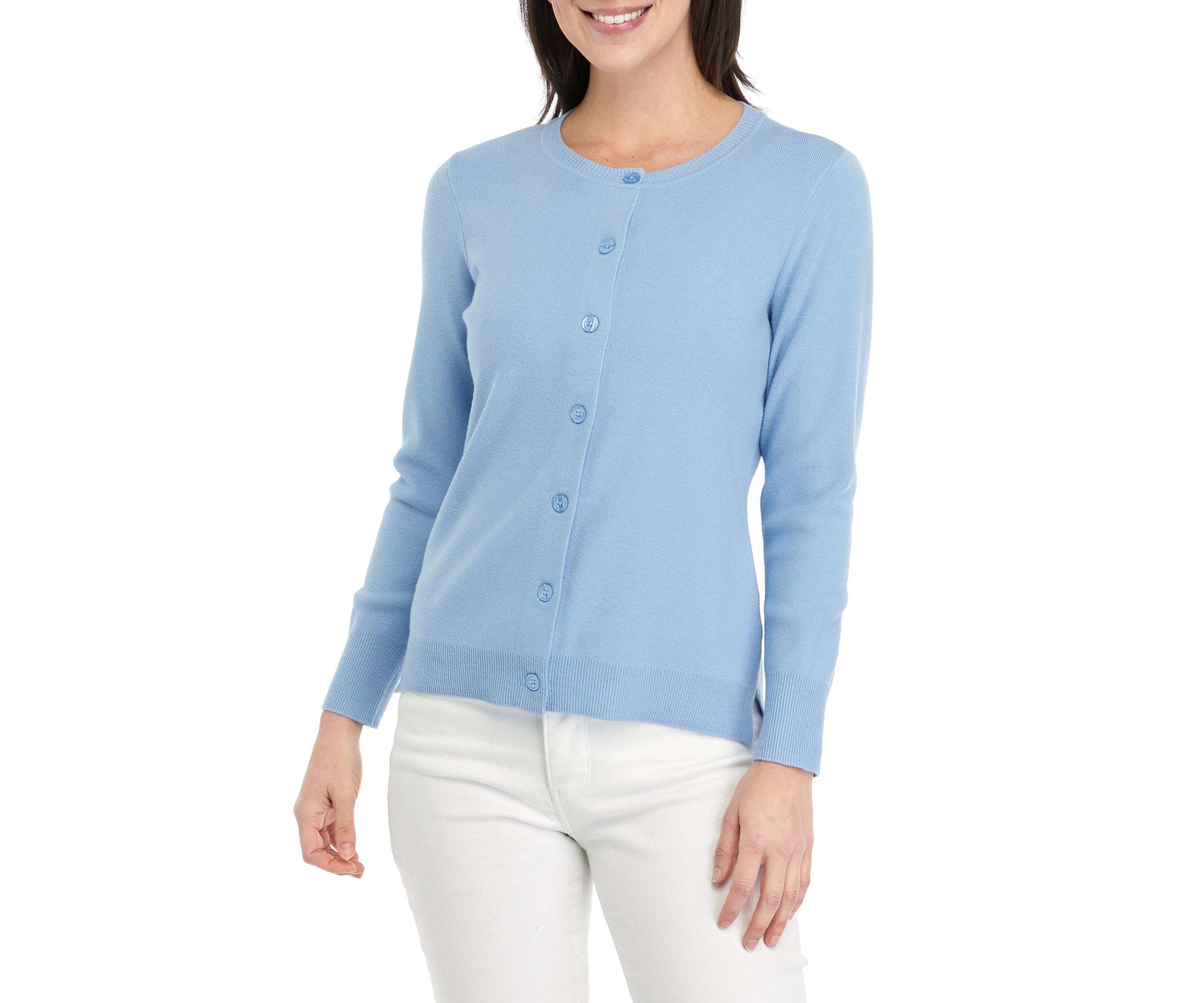 Womens Button Front Cardigan