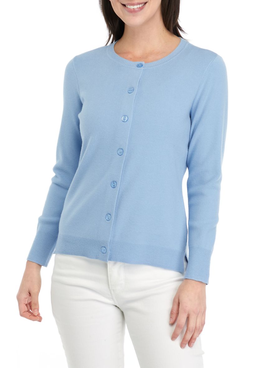 Womens Button Front Cardigan
