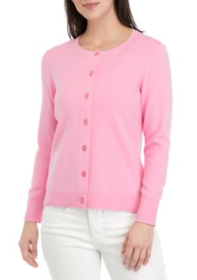 Pink Andie Button Through Cardigan