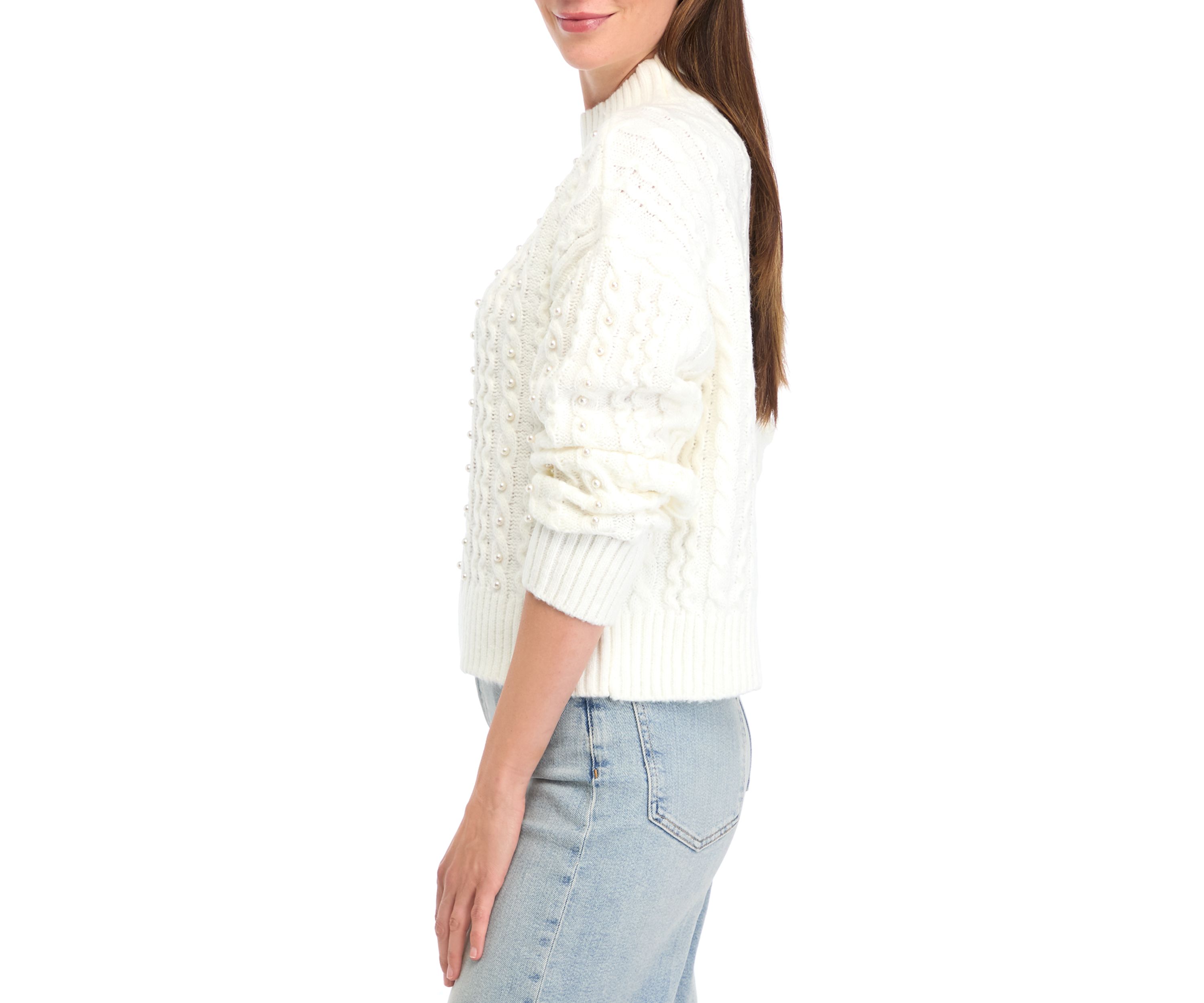 Womens Pearl Sweater
