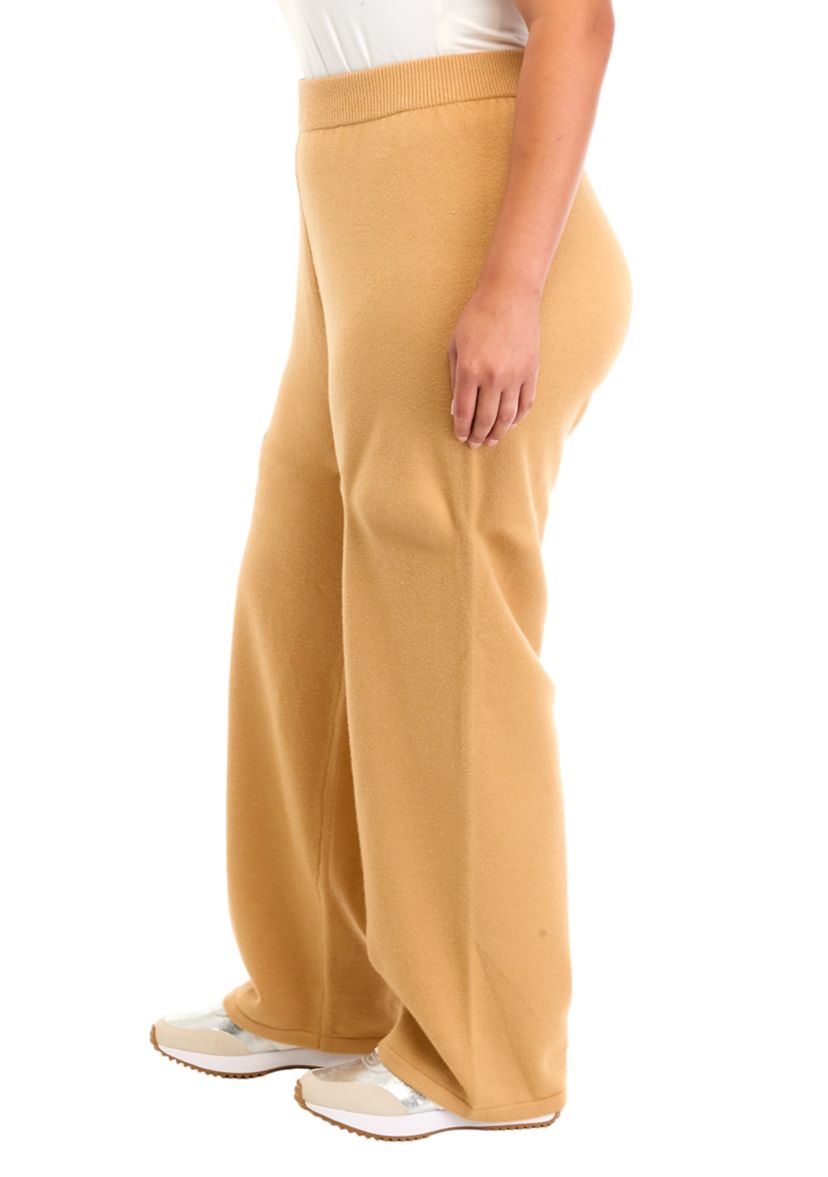Plus Size Wide Leg Sweater Pants