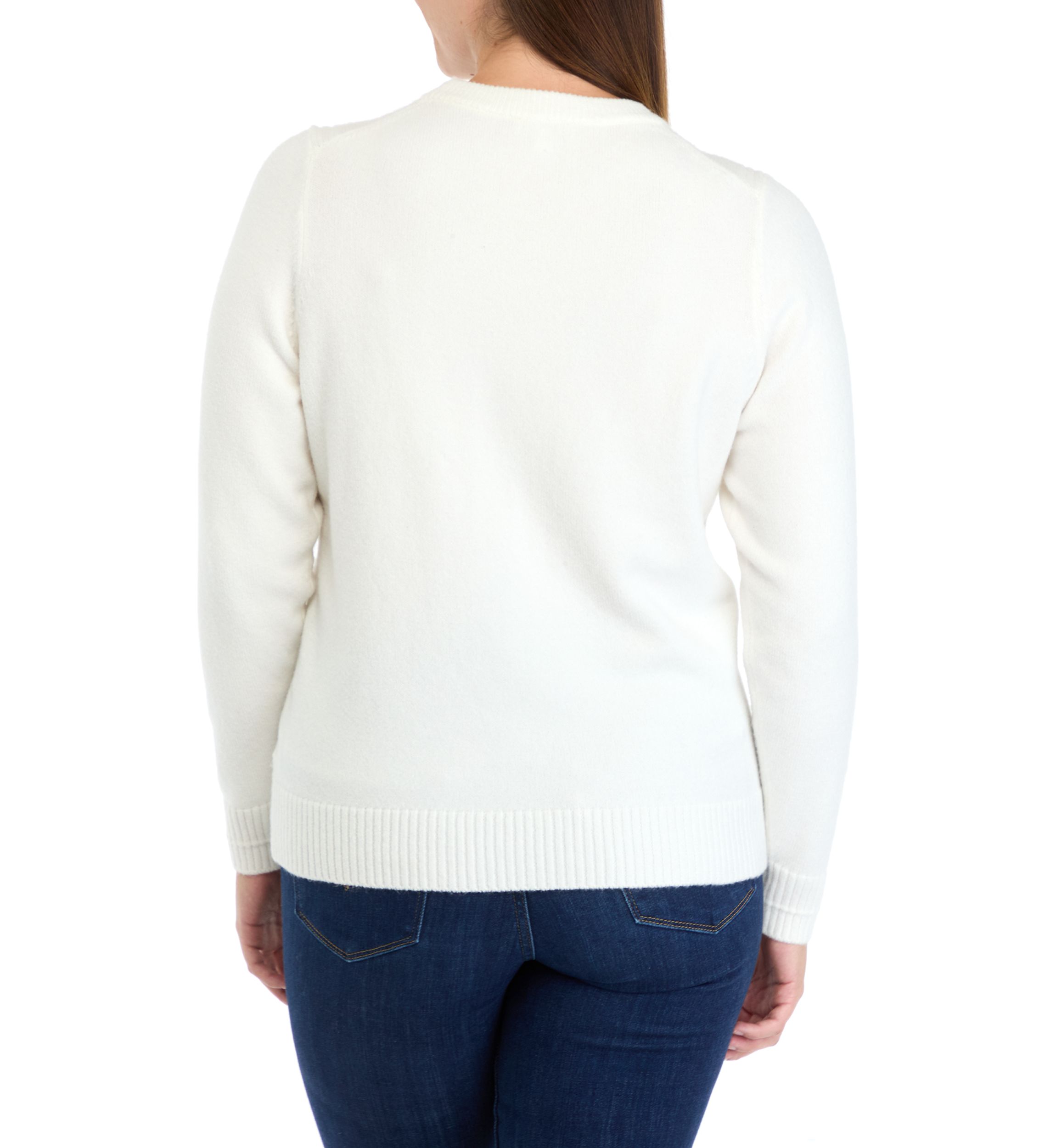 Womens Side Rib Pullover Sweater