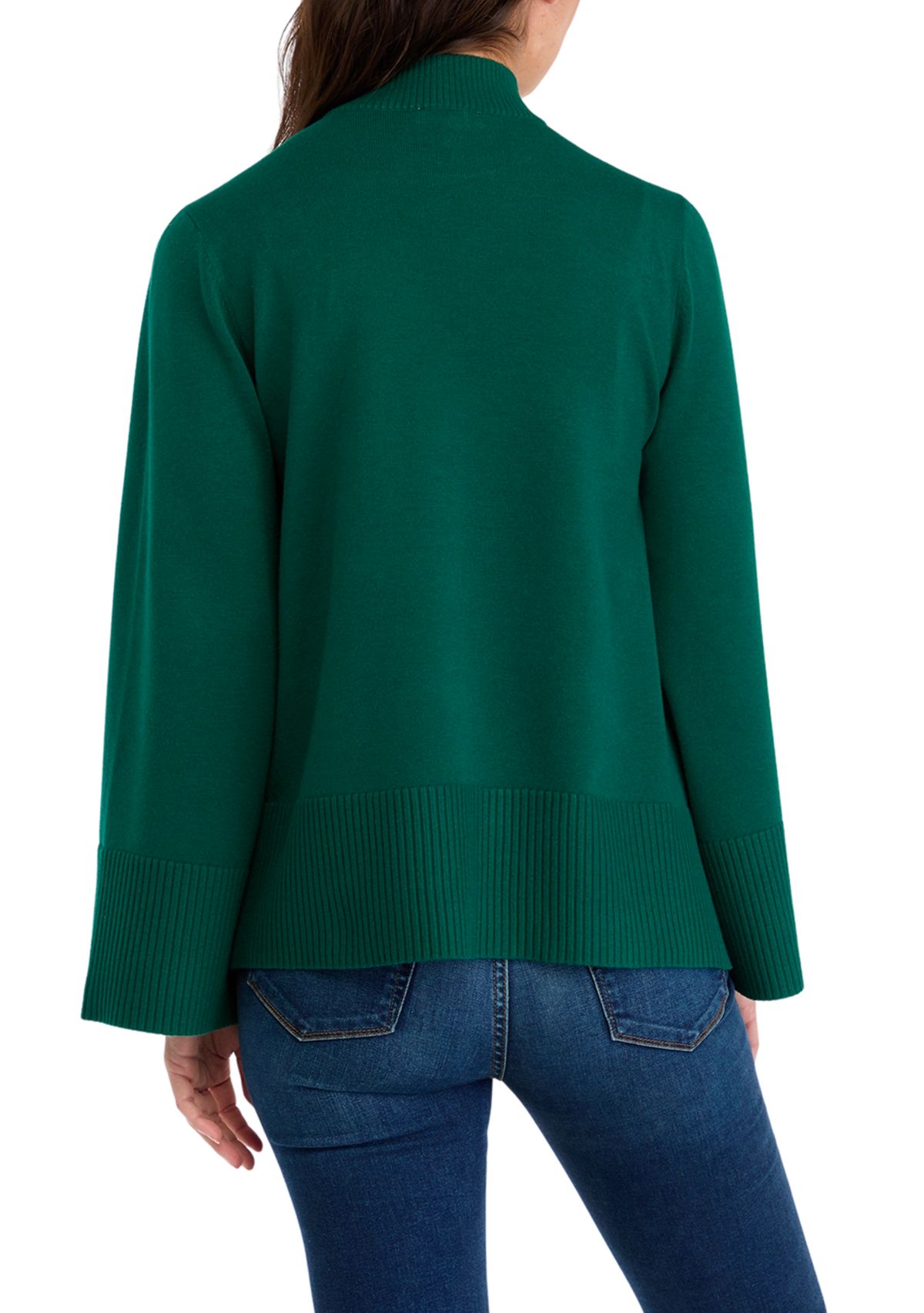Womens Bell Sleeve Sweater