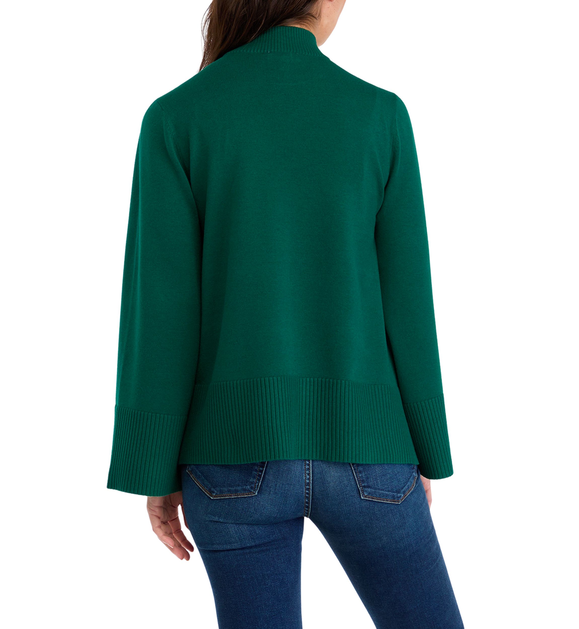 Womens Bell Sleeve Sweater