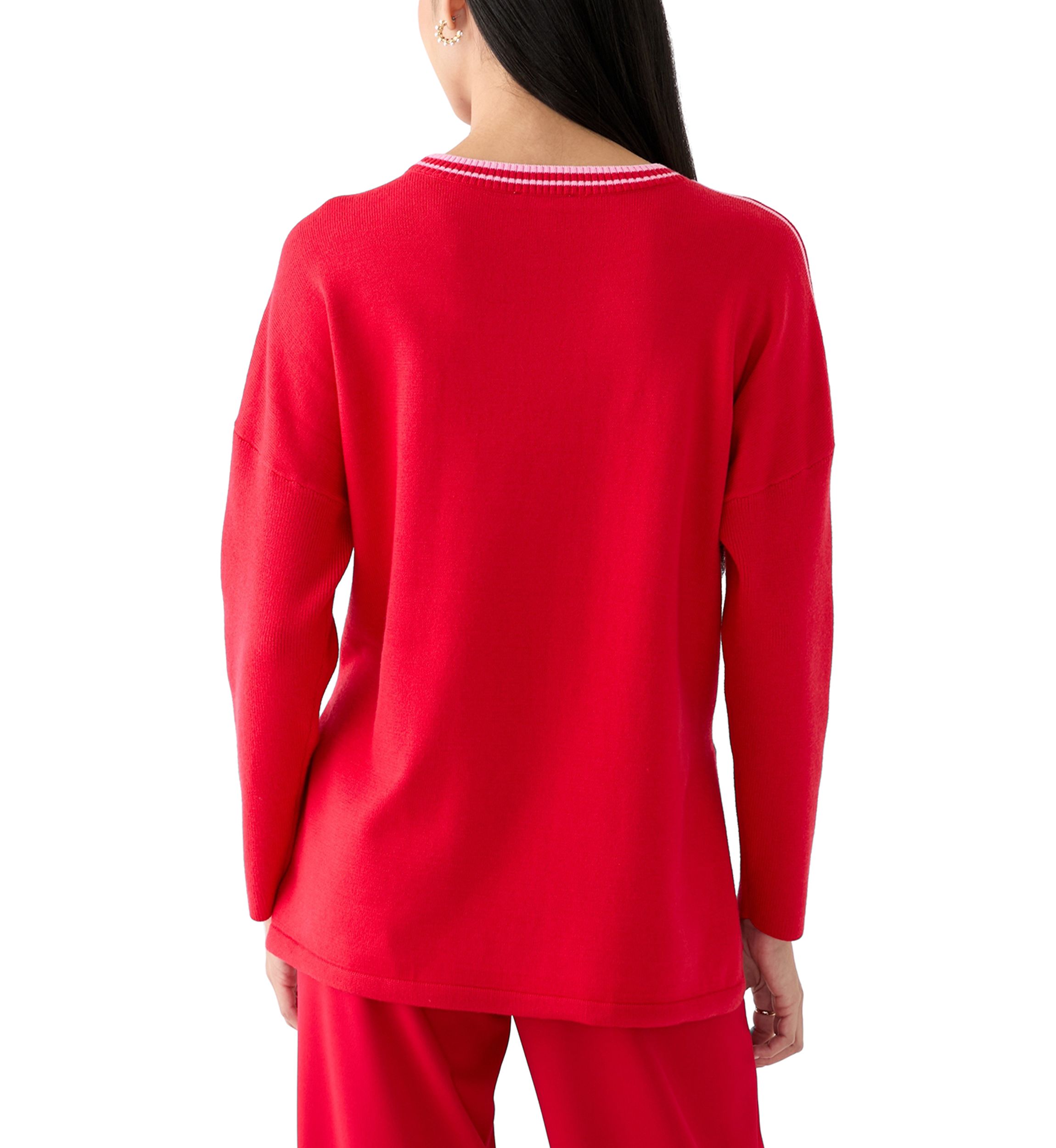 Petite Drop Shoulder Sweater 