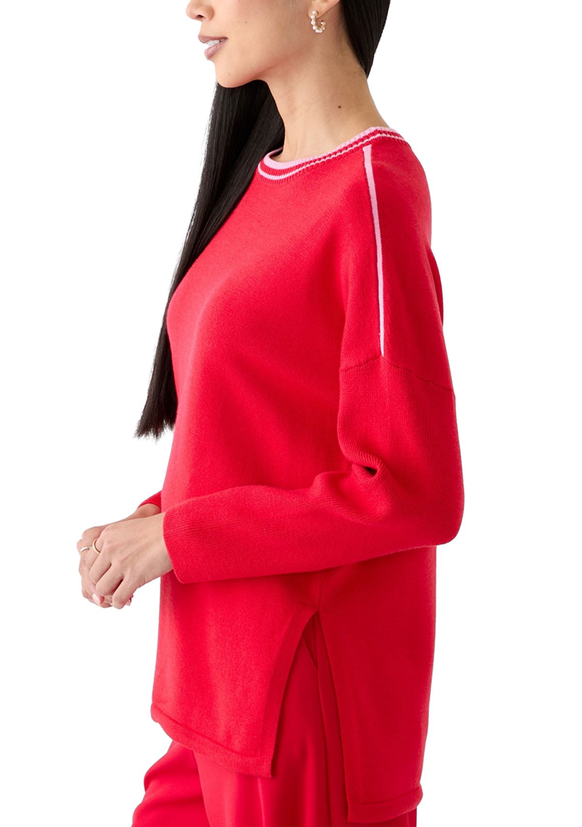 Petite Drop Shoulder Sweater 