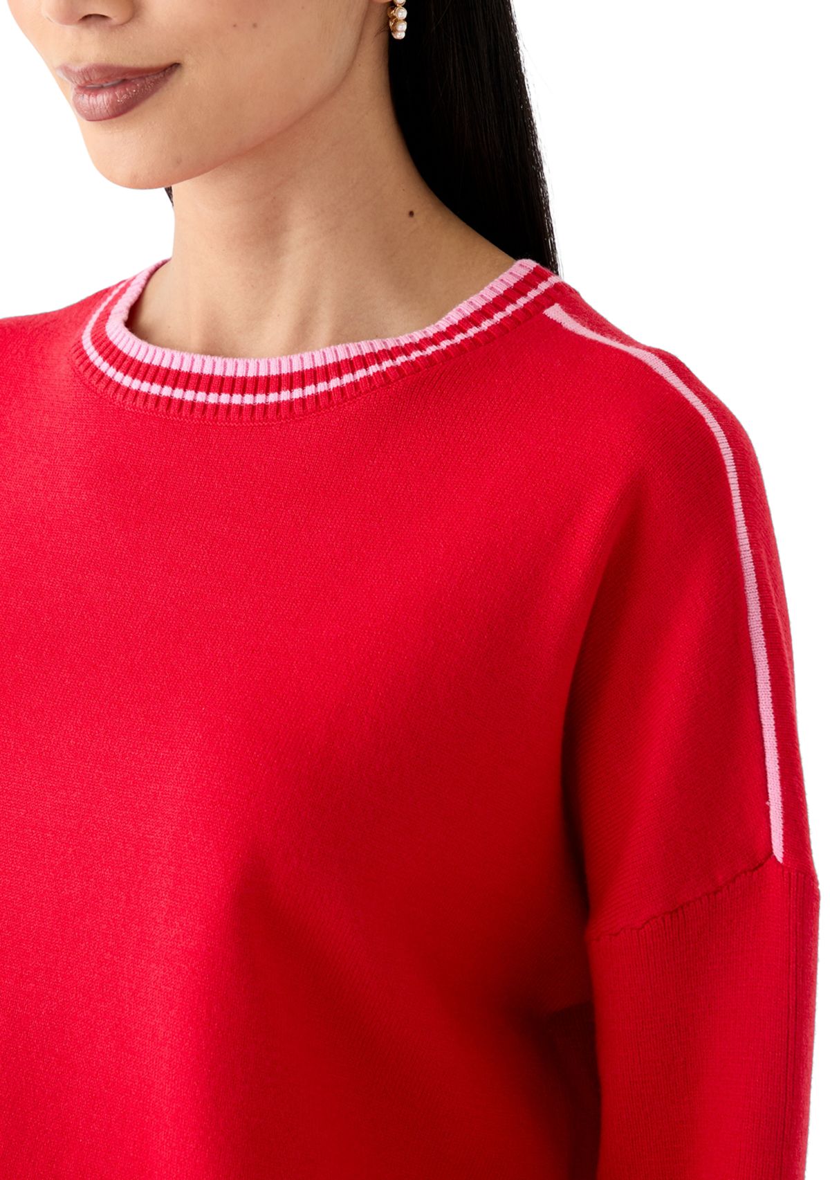 Petite Drop Shoulder Sweater 