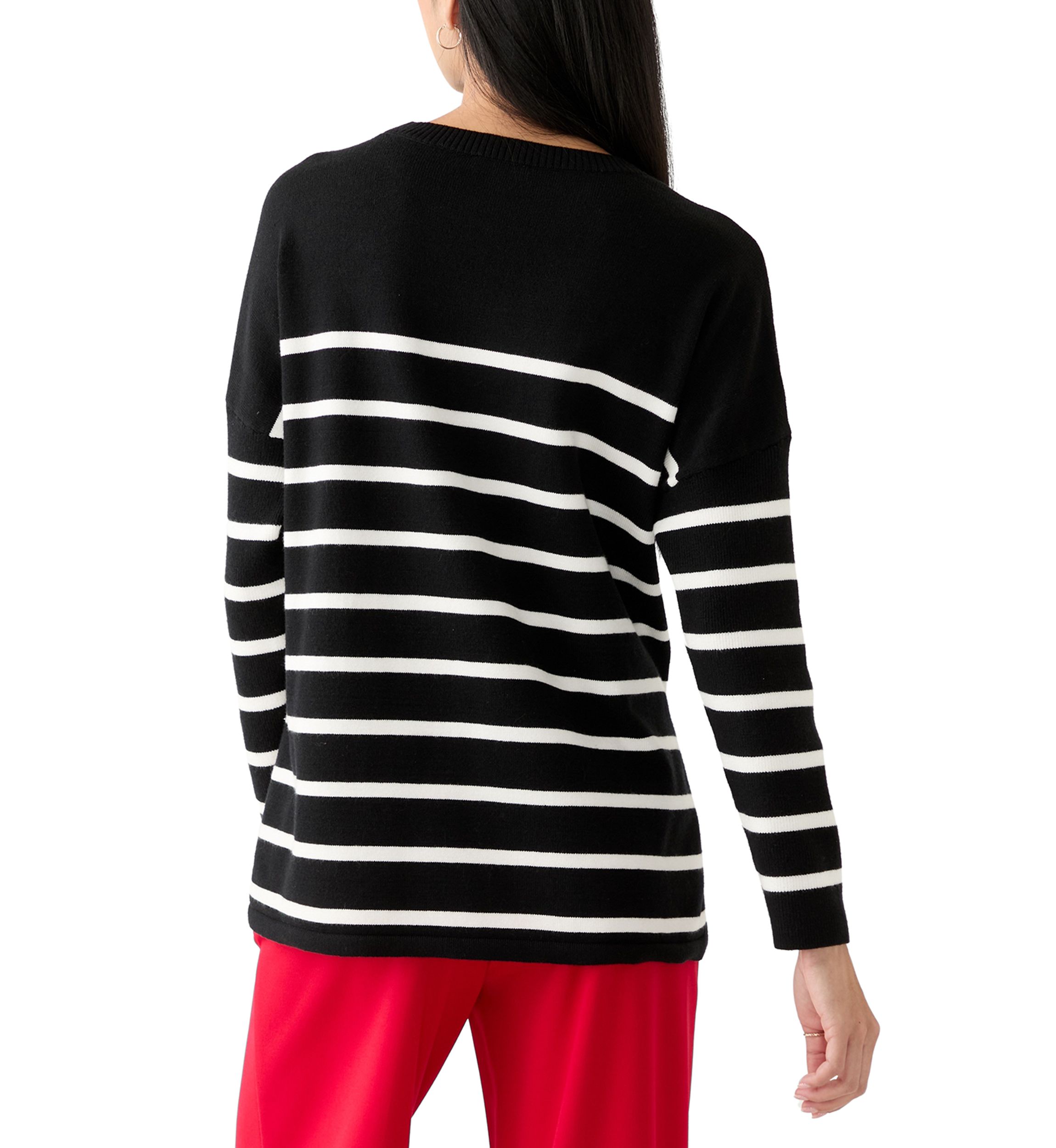 Petite Stripe Sweater