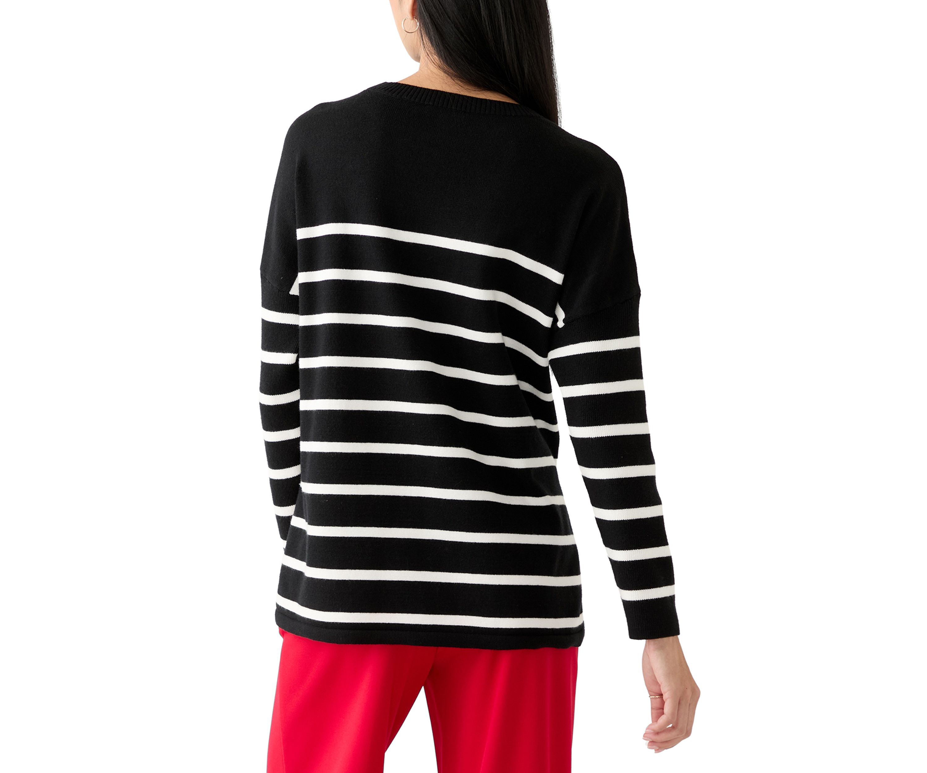 Petite Stripe Sweater