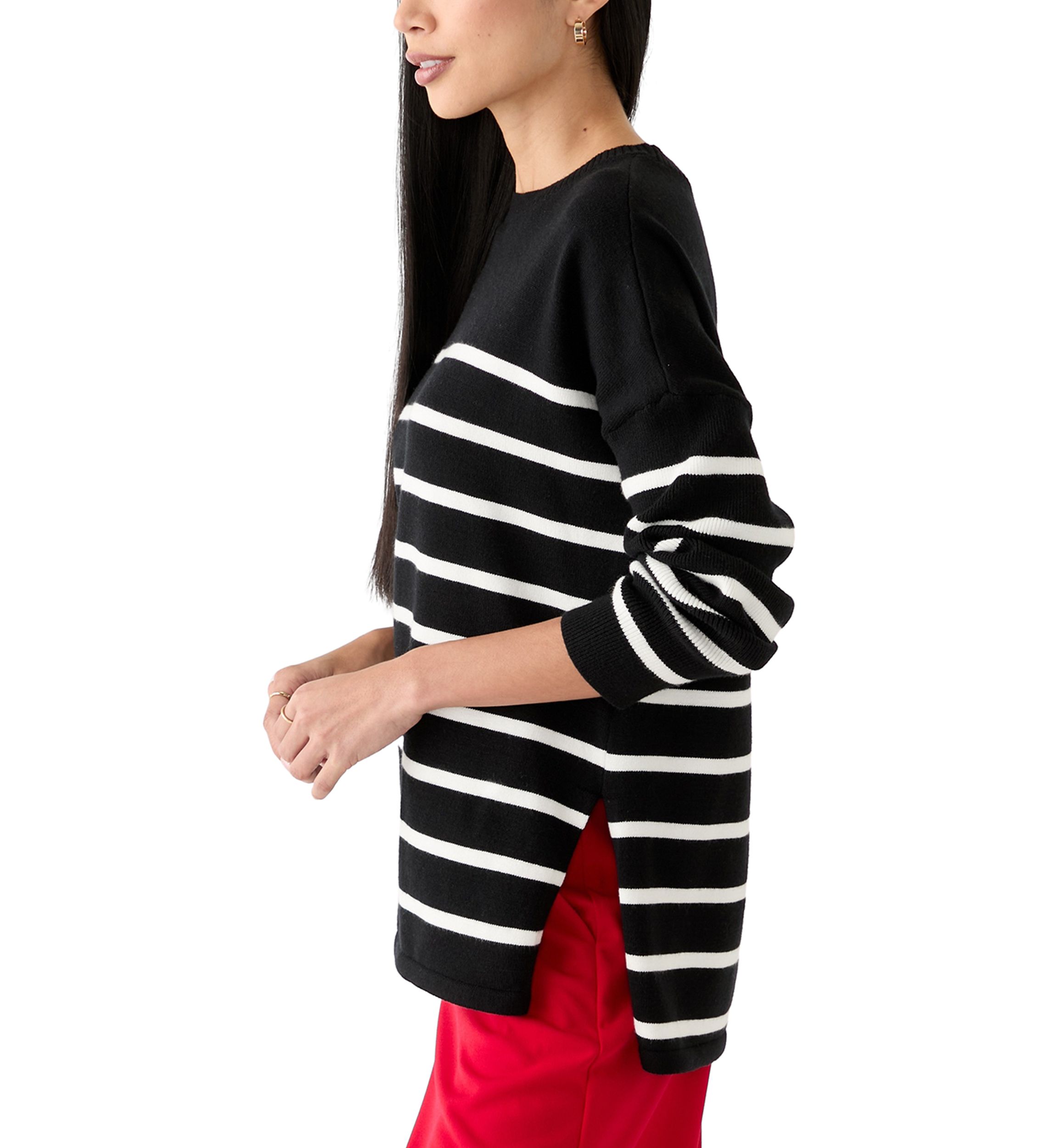 Petite Stripe Sweater