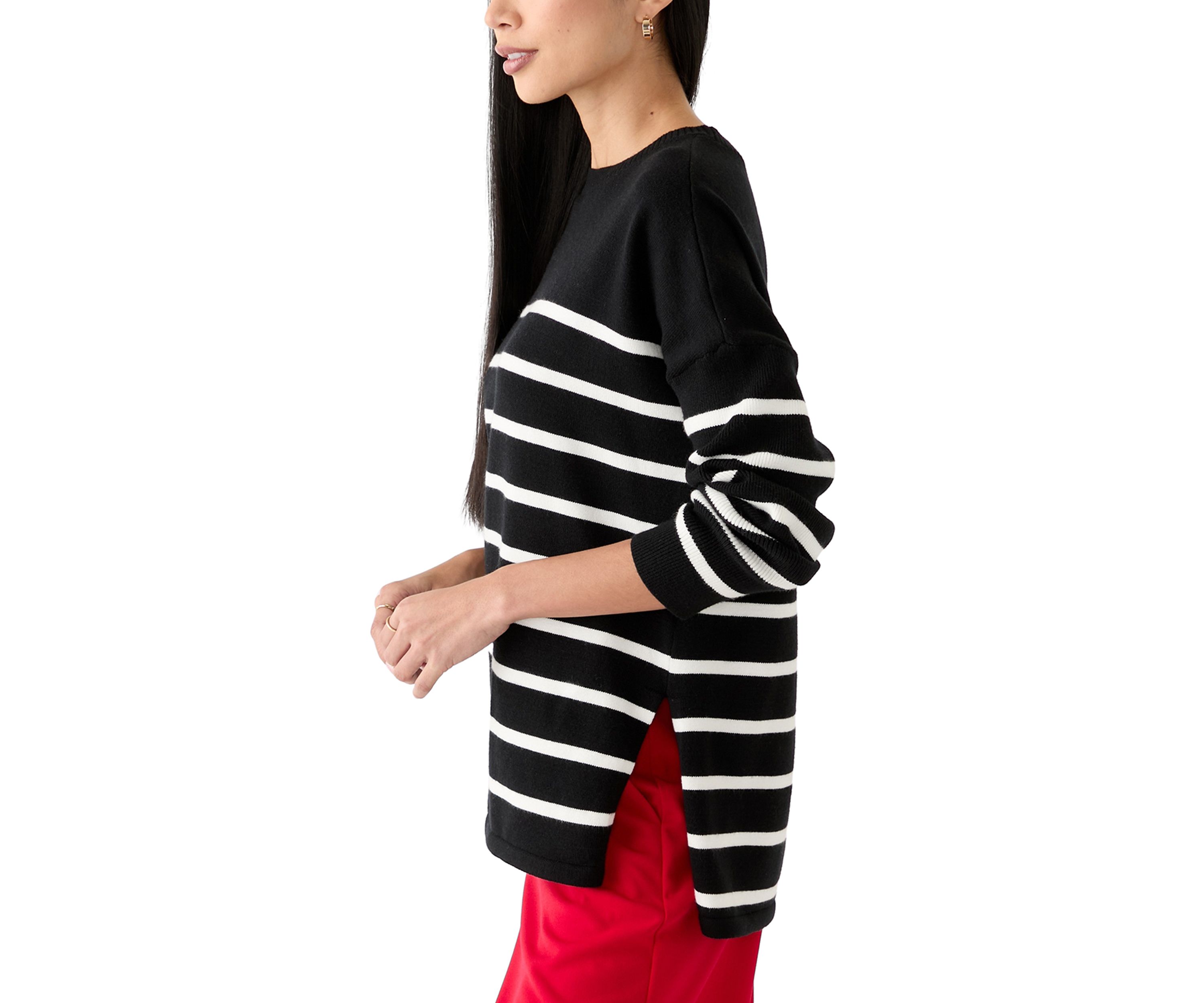 Petite Stripe Sweater