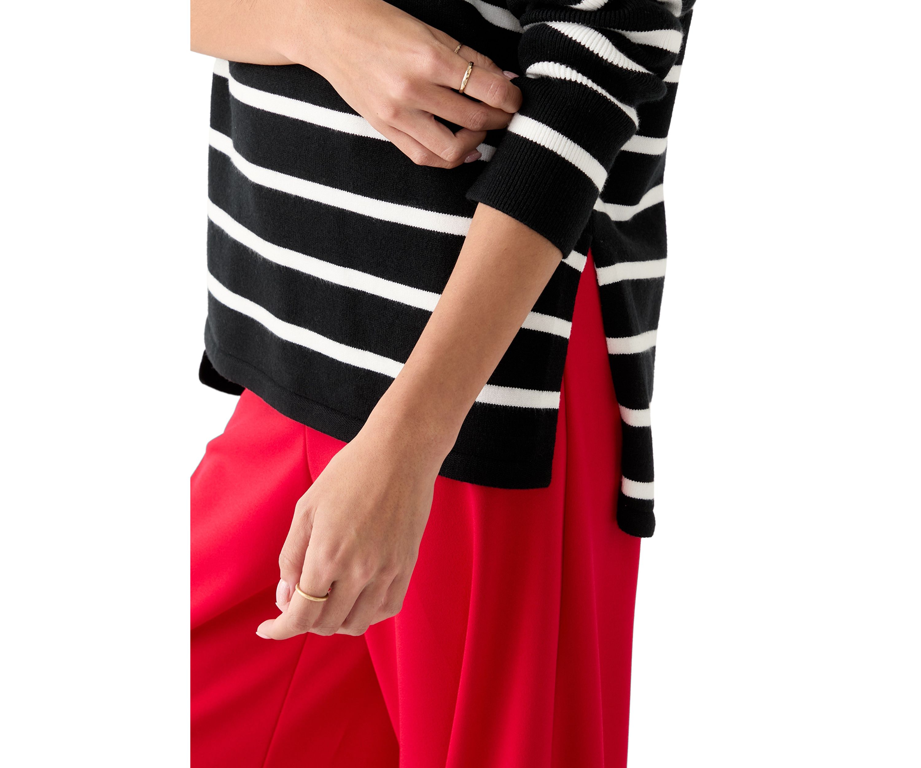 Petite Stripe Sweater
