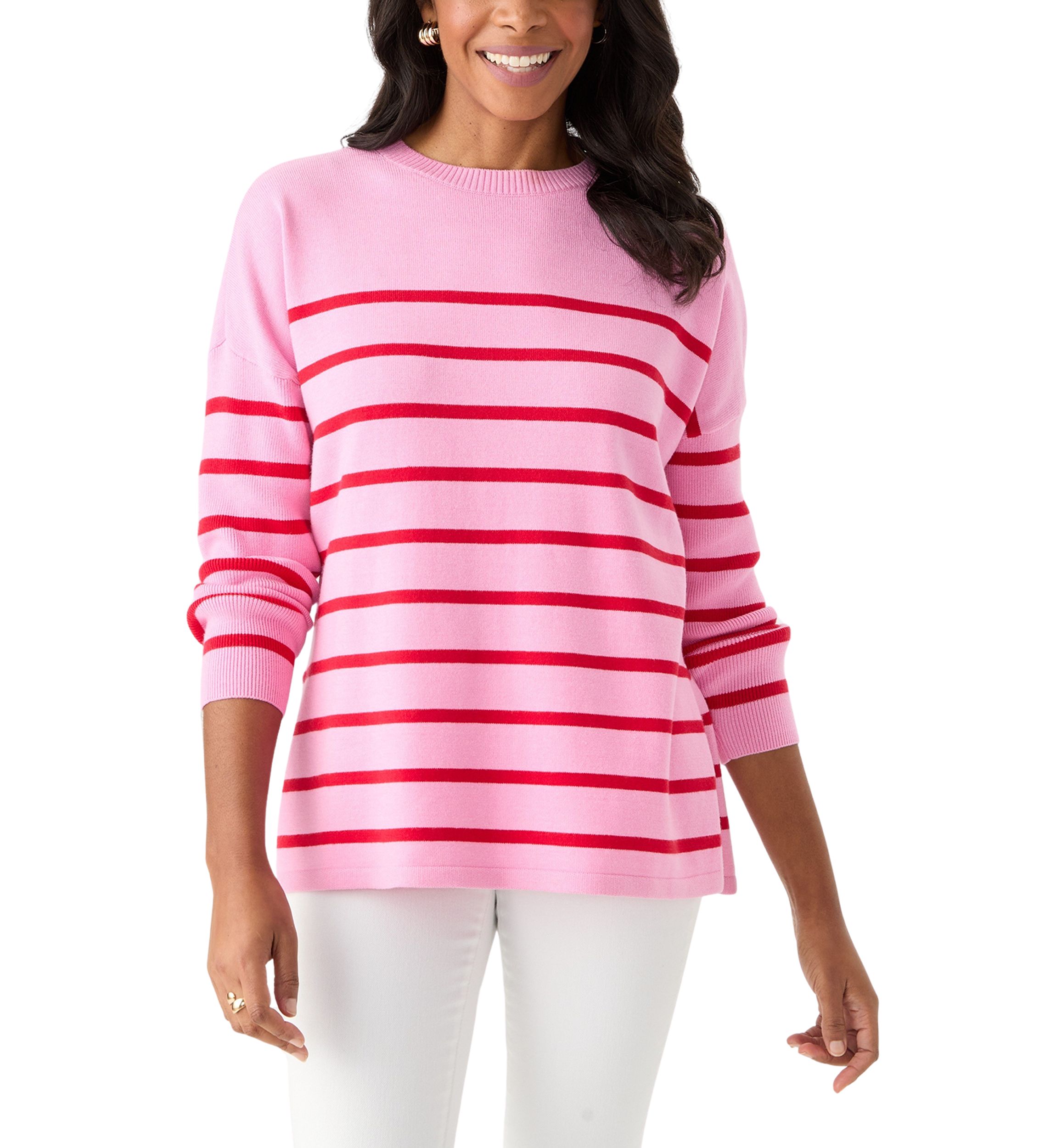 Womens Stripe Sweater