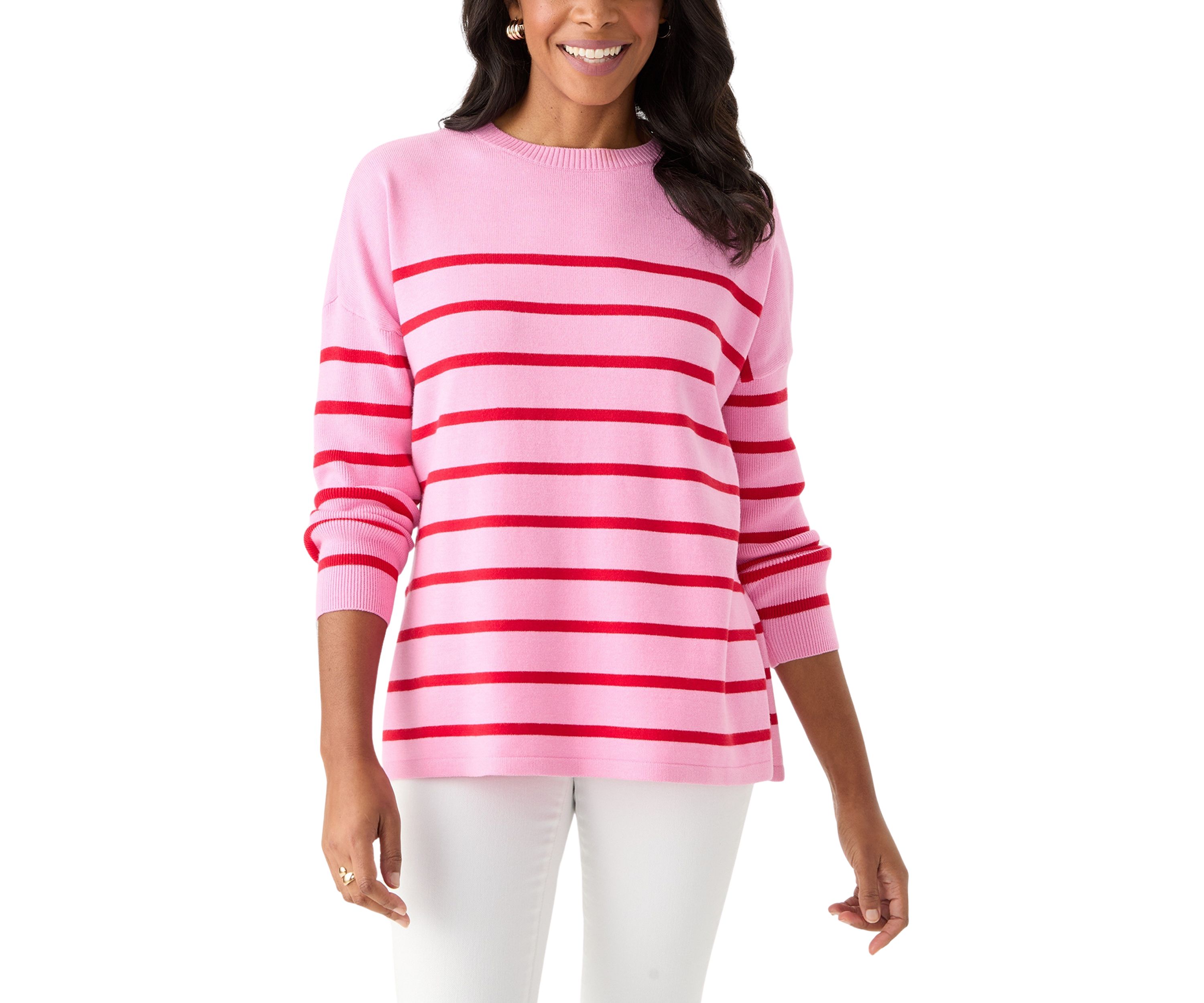 Womens Stripe Sweater