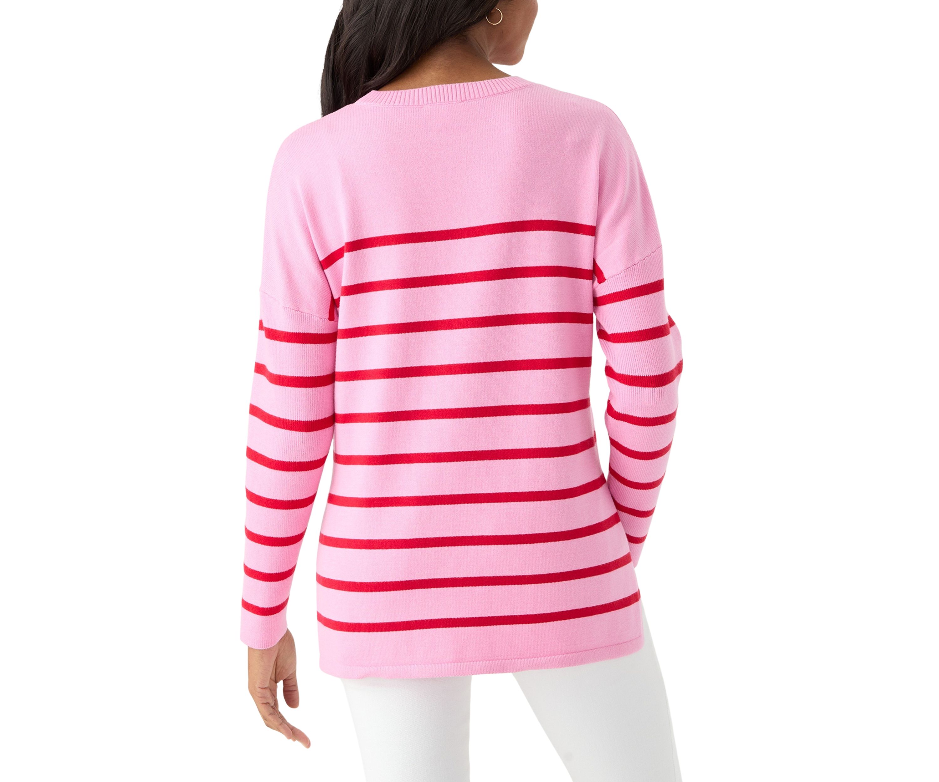 Womens Stripe Sweater