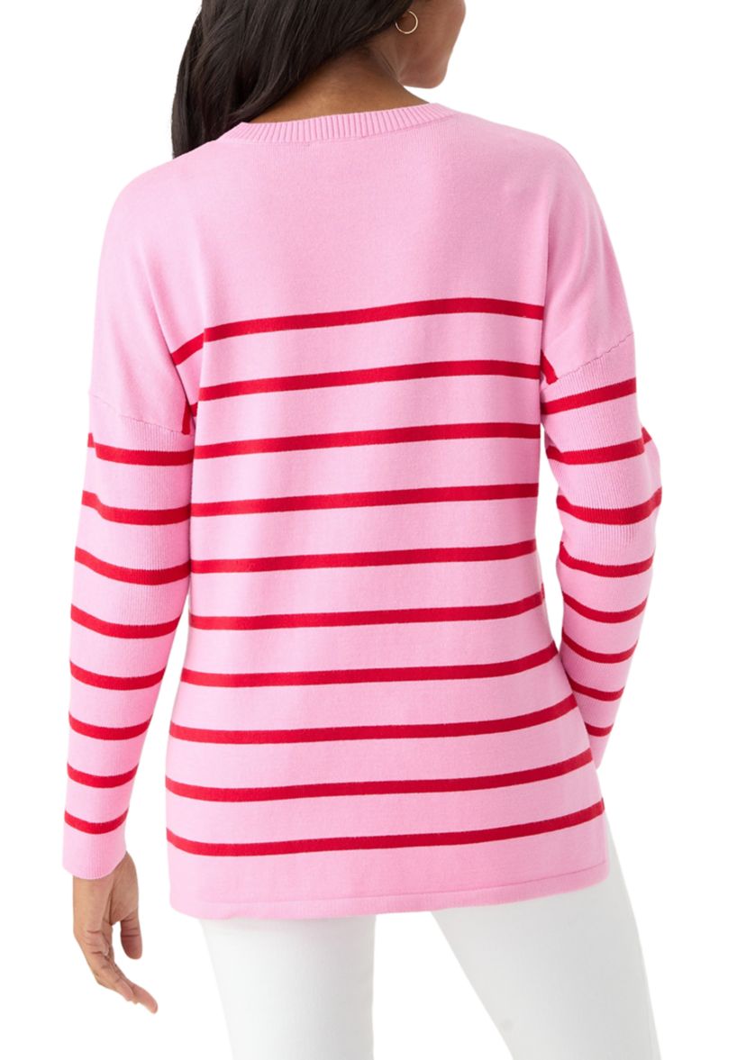 Womens Stripe Sweater