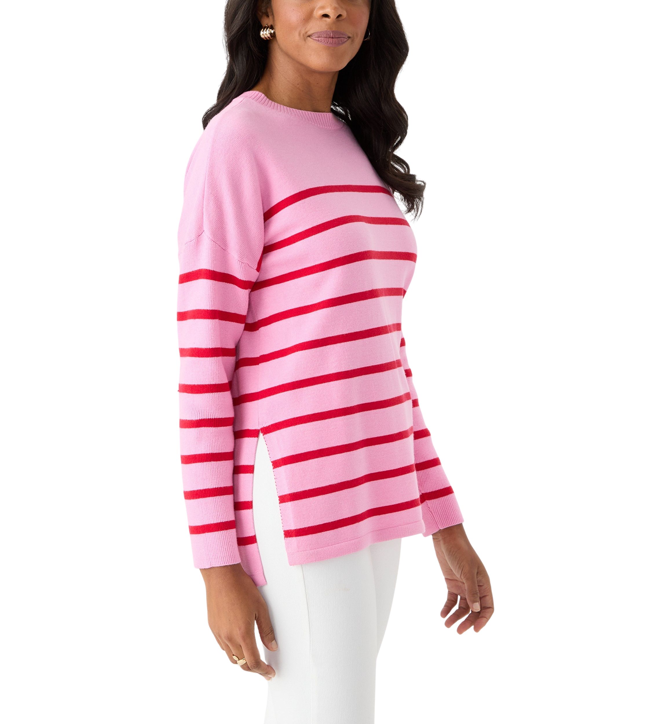 Womens Stripe Sweater