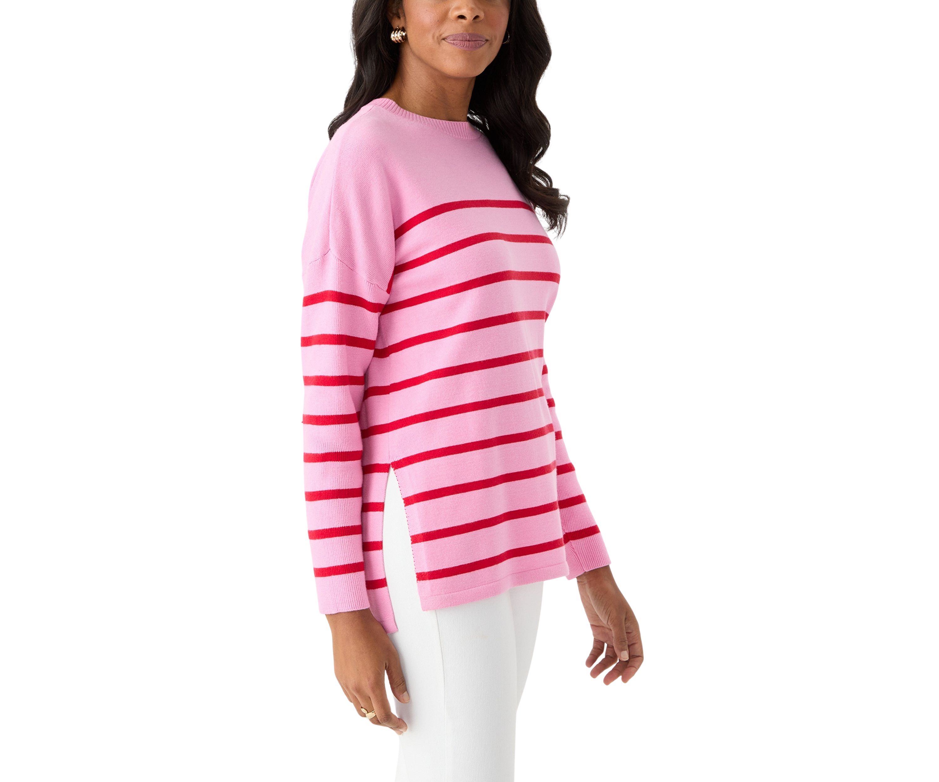 Womens Stripe Sweater