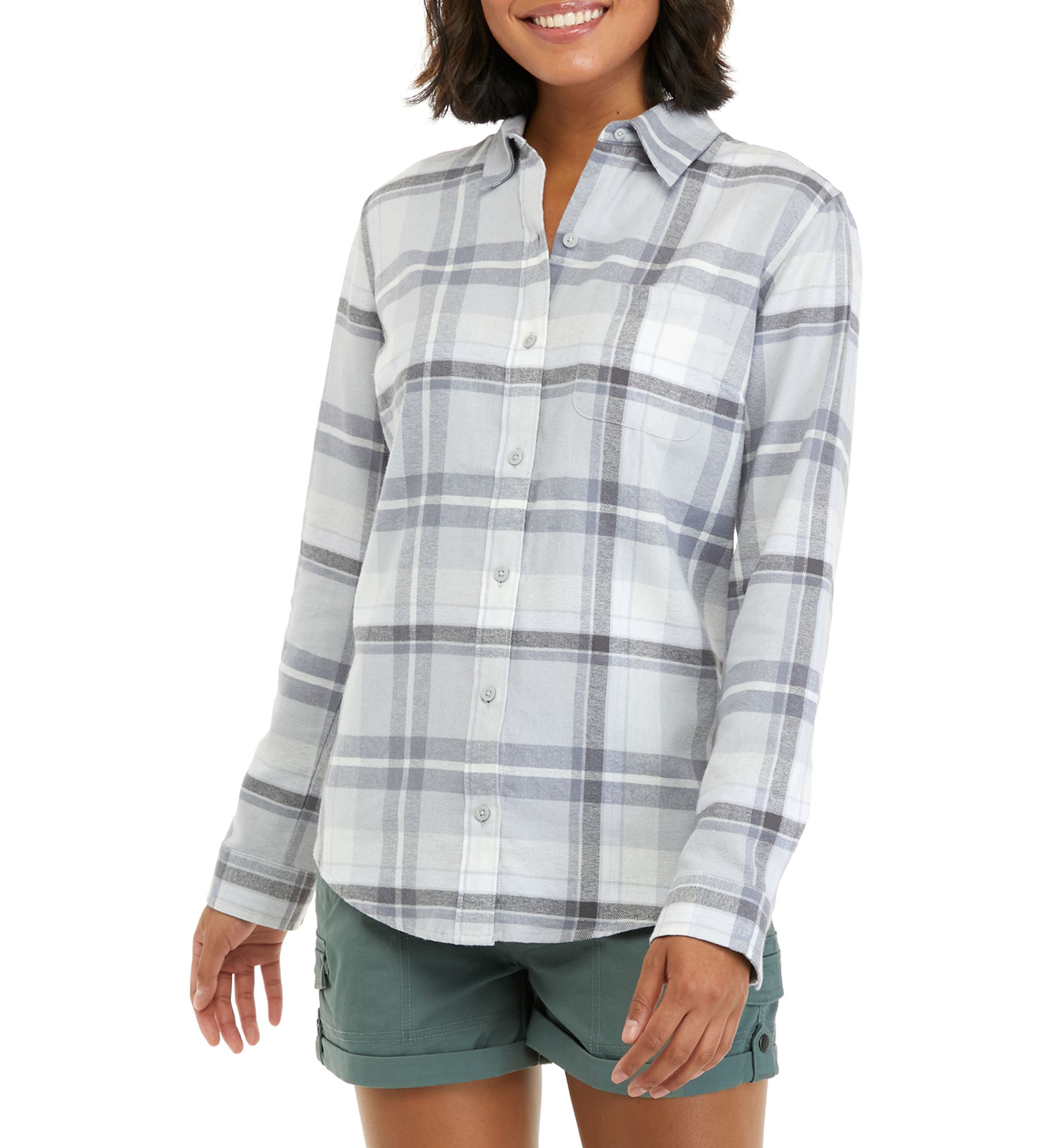 Plaid Flannel Top 
