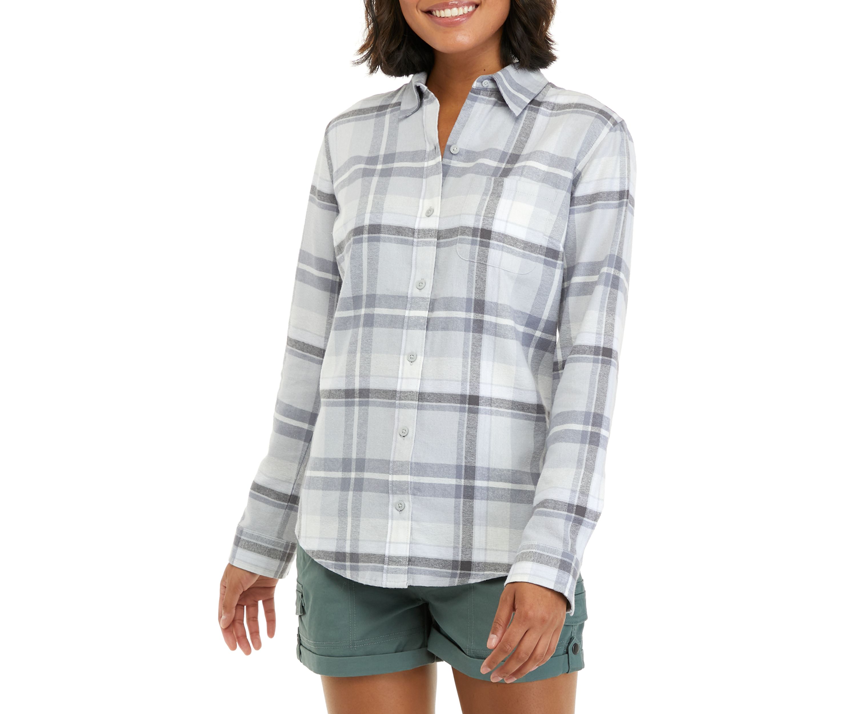 Plaid Flannel Top 