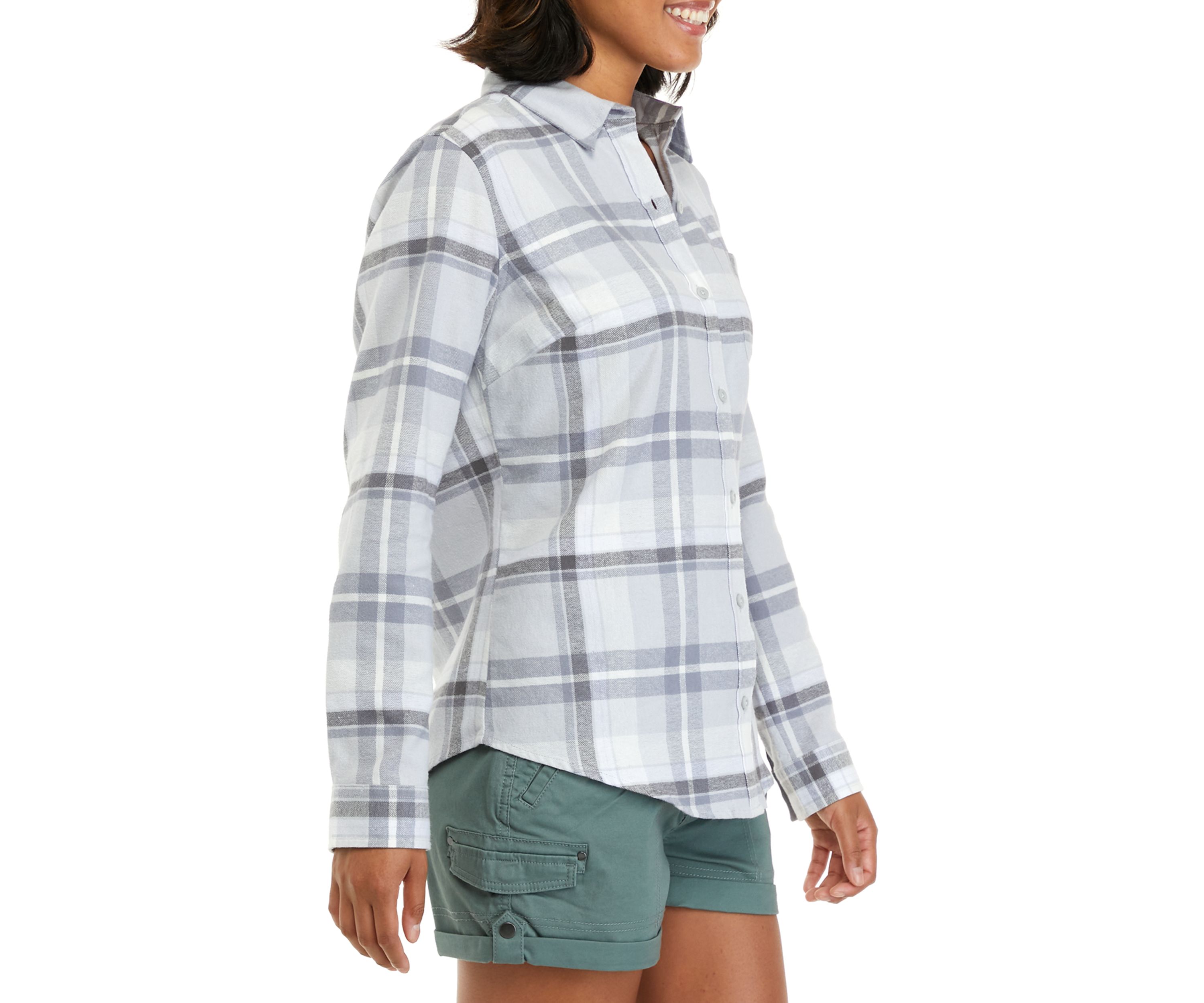 Plaid Flannel Top 