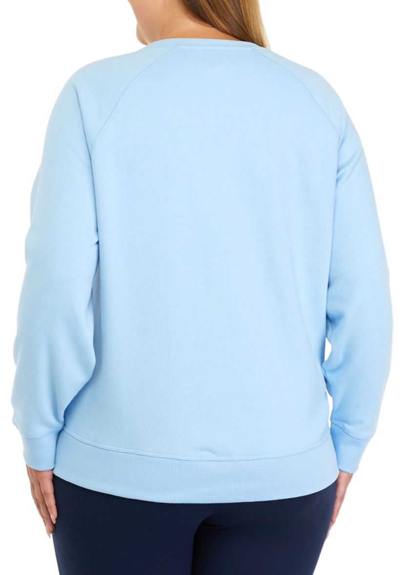 Plus Size Long Sleeve Graphic Sweatshirt