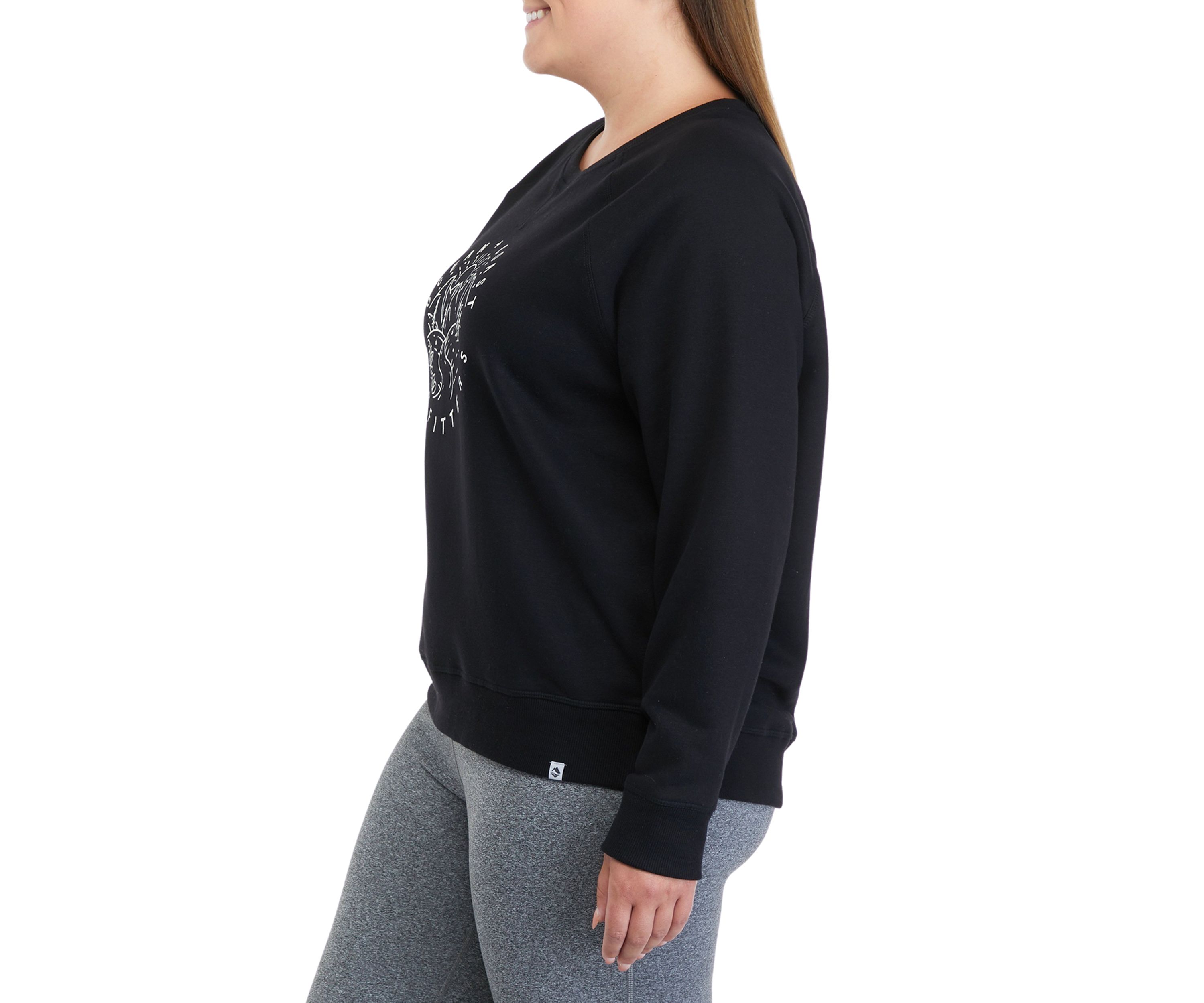 Plus Size Long Sleeve Graphic Sweatshirt