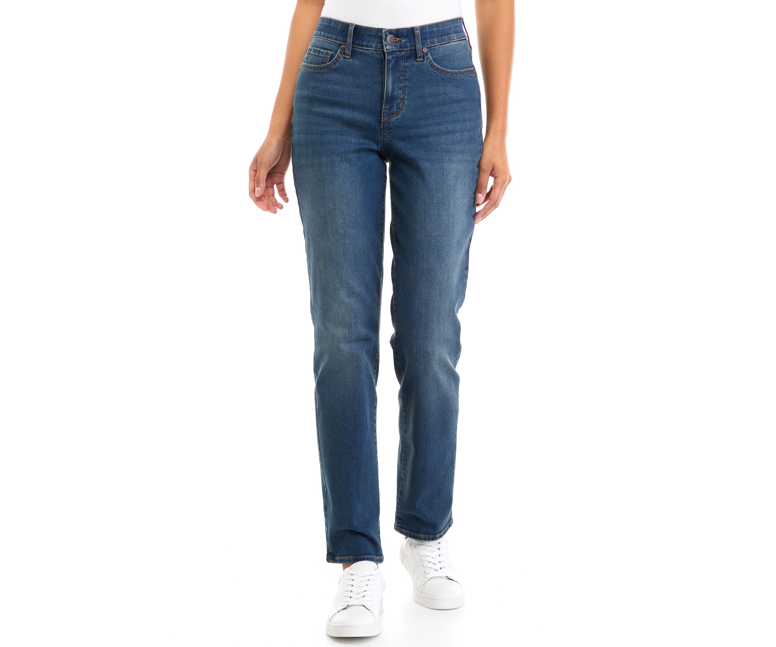 Womens High Rise Wide Leg Jeans								
