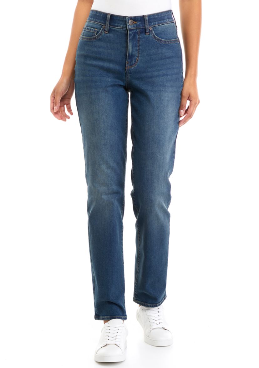 Womens High Rise Wide Leg Jeans								
