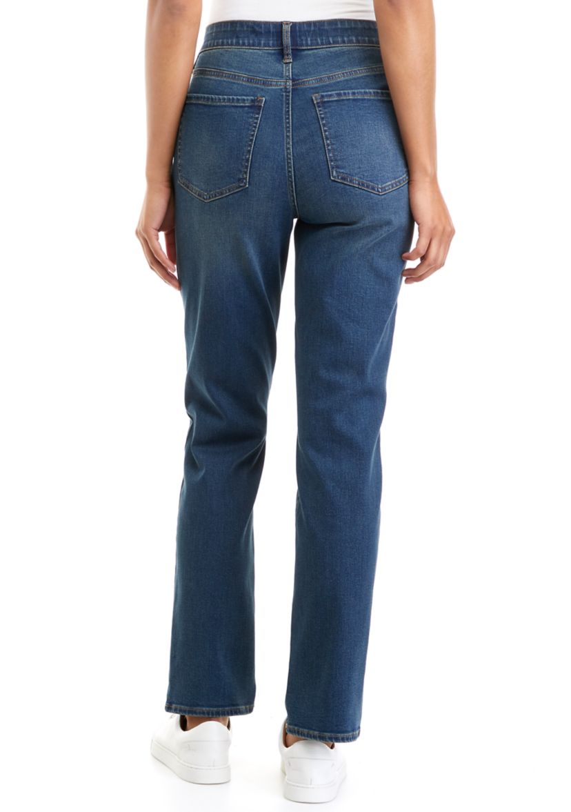 Womens High Rise Wide Leg Jeans								