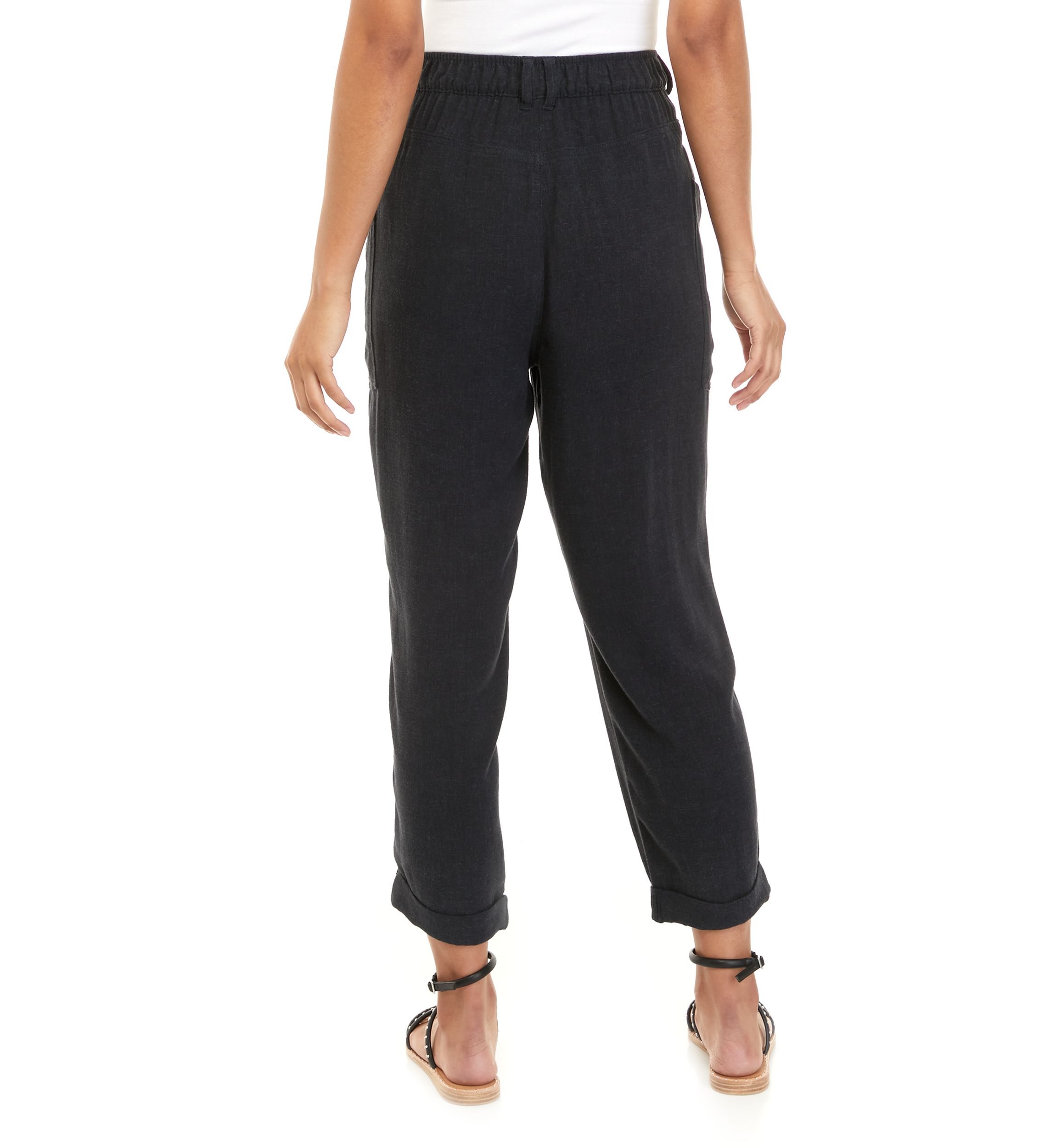Drapey Twill Cargo Pants