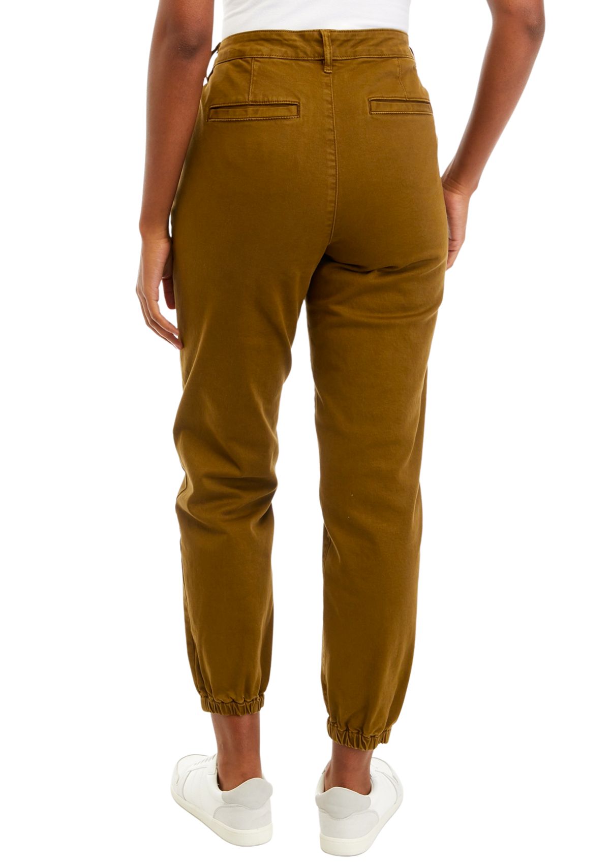 Womens Denim Jogger Pants