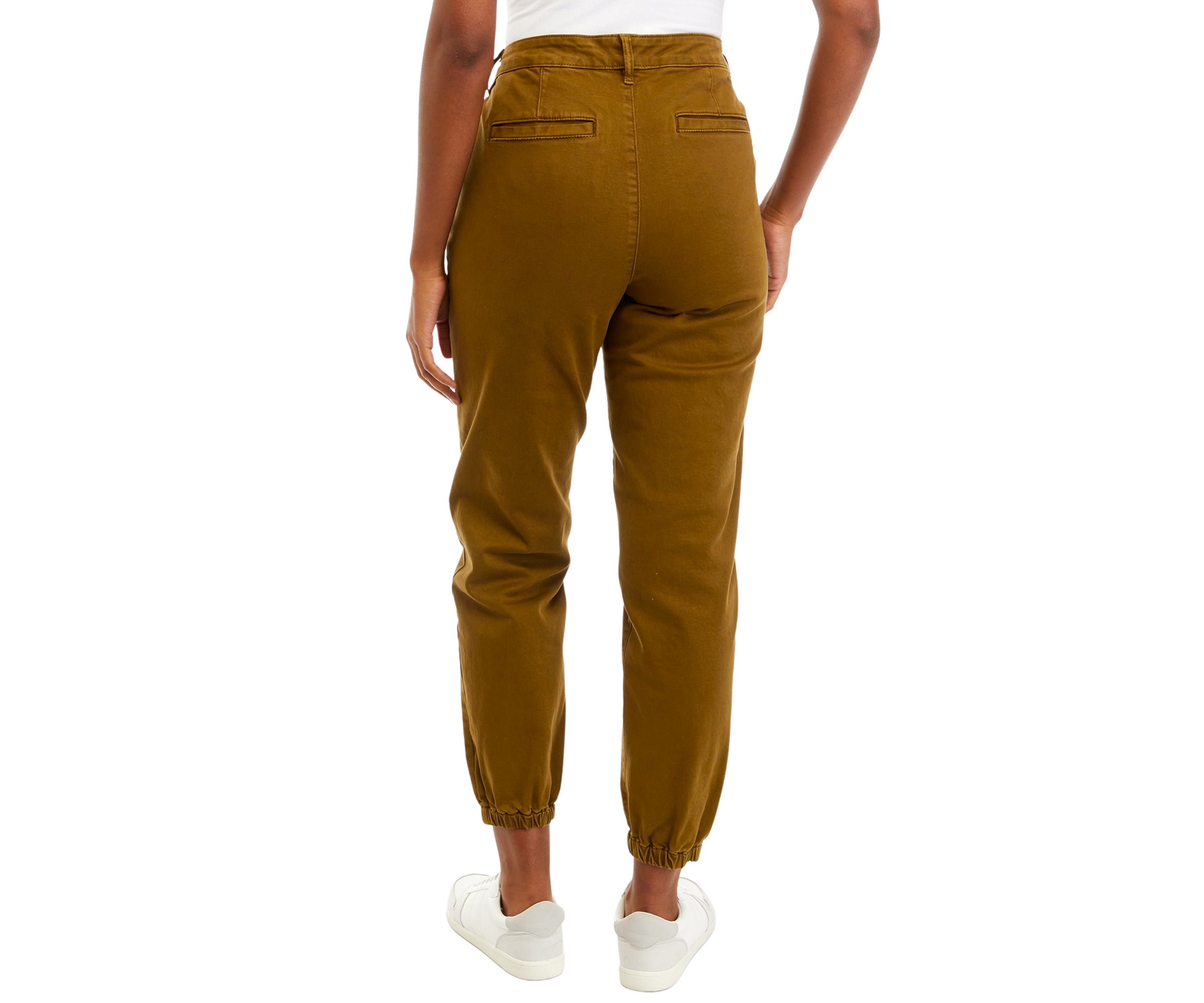 Womens Denim Jogger Pants