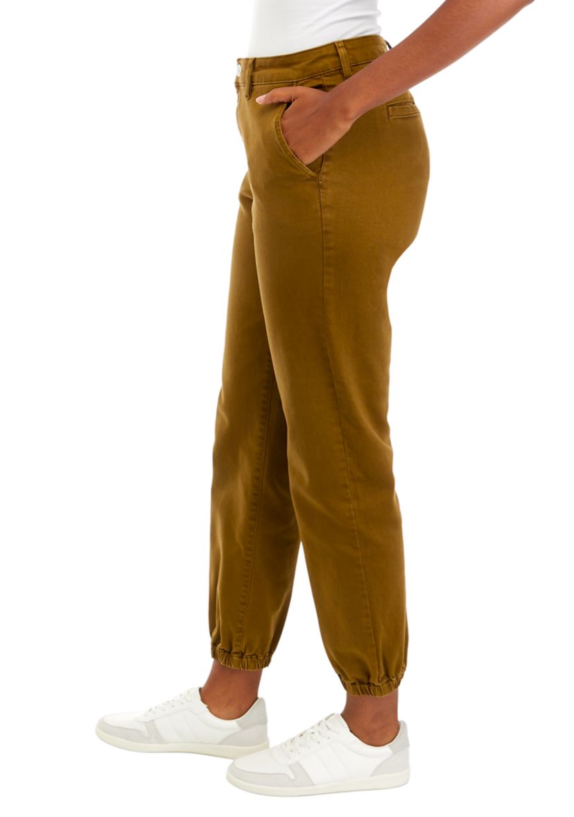 Womens Denim Jogger Pants