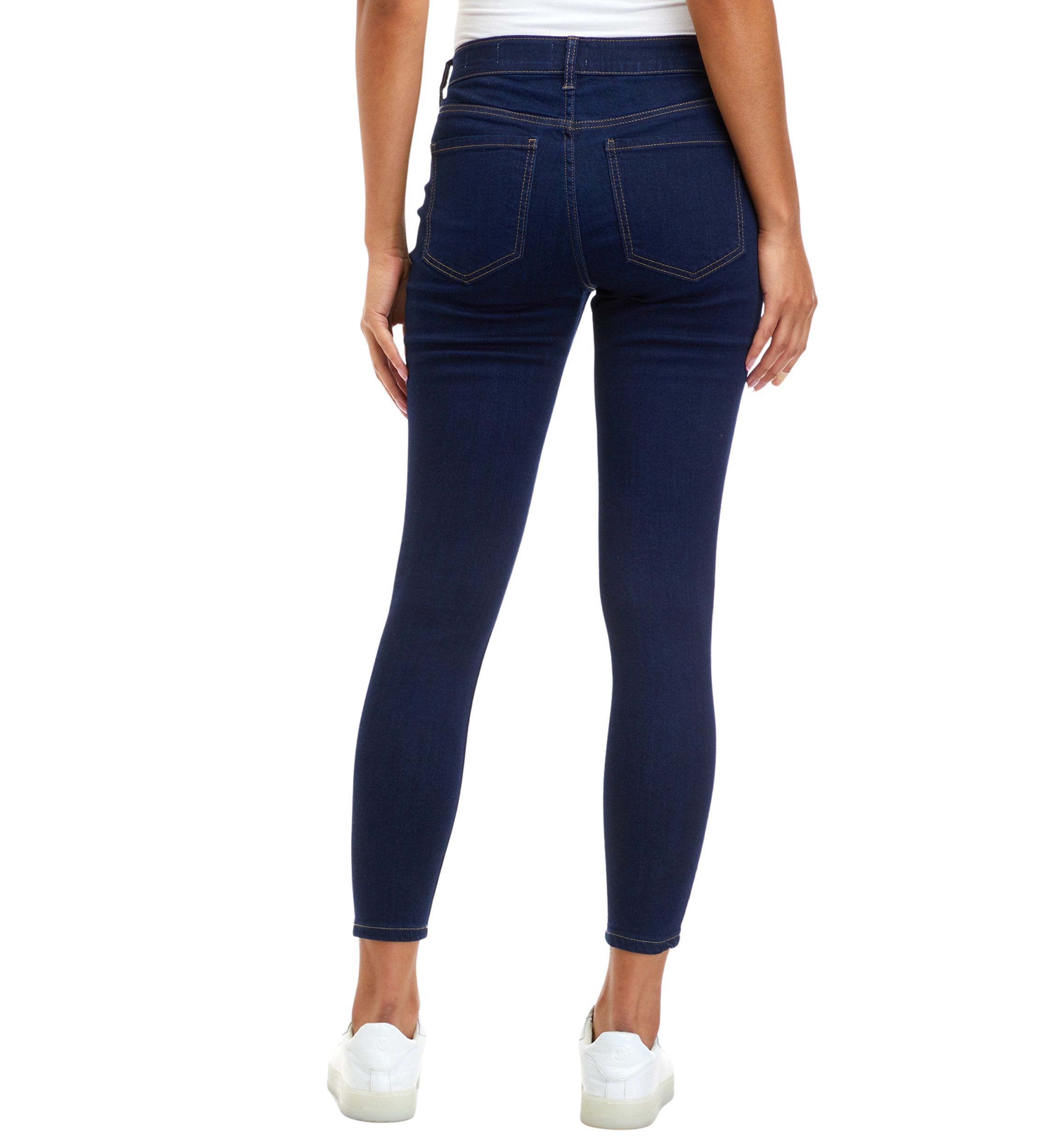 Petite Mid Rise Skinny Jeans