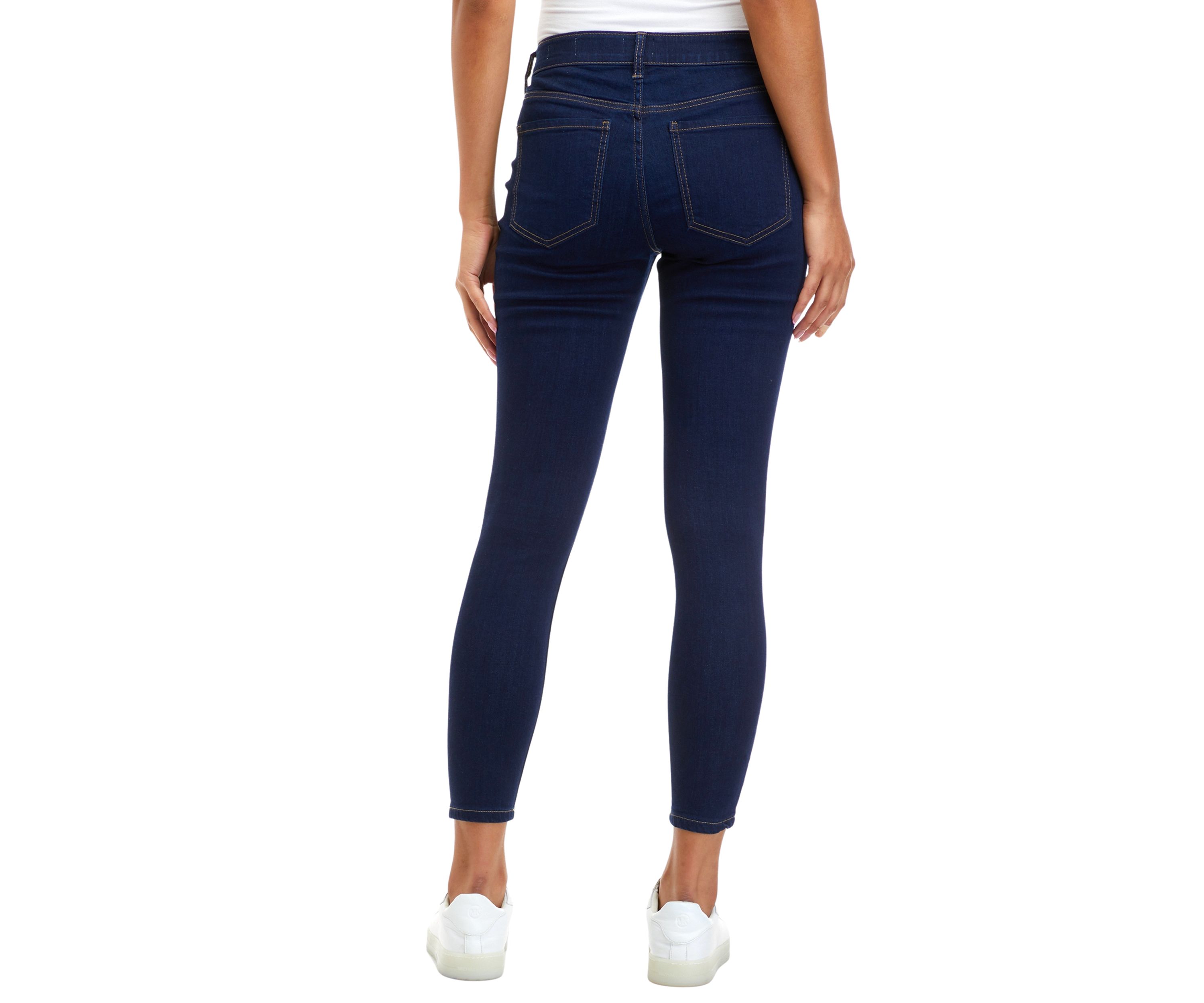 Petite Mid Rise Skinny Jeans