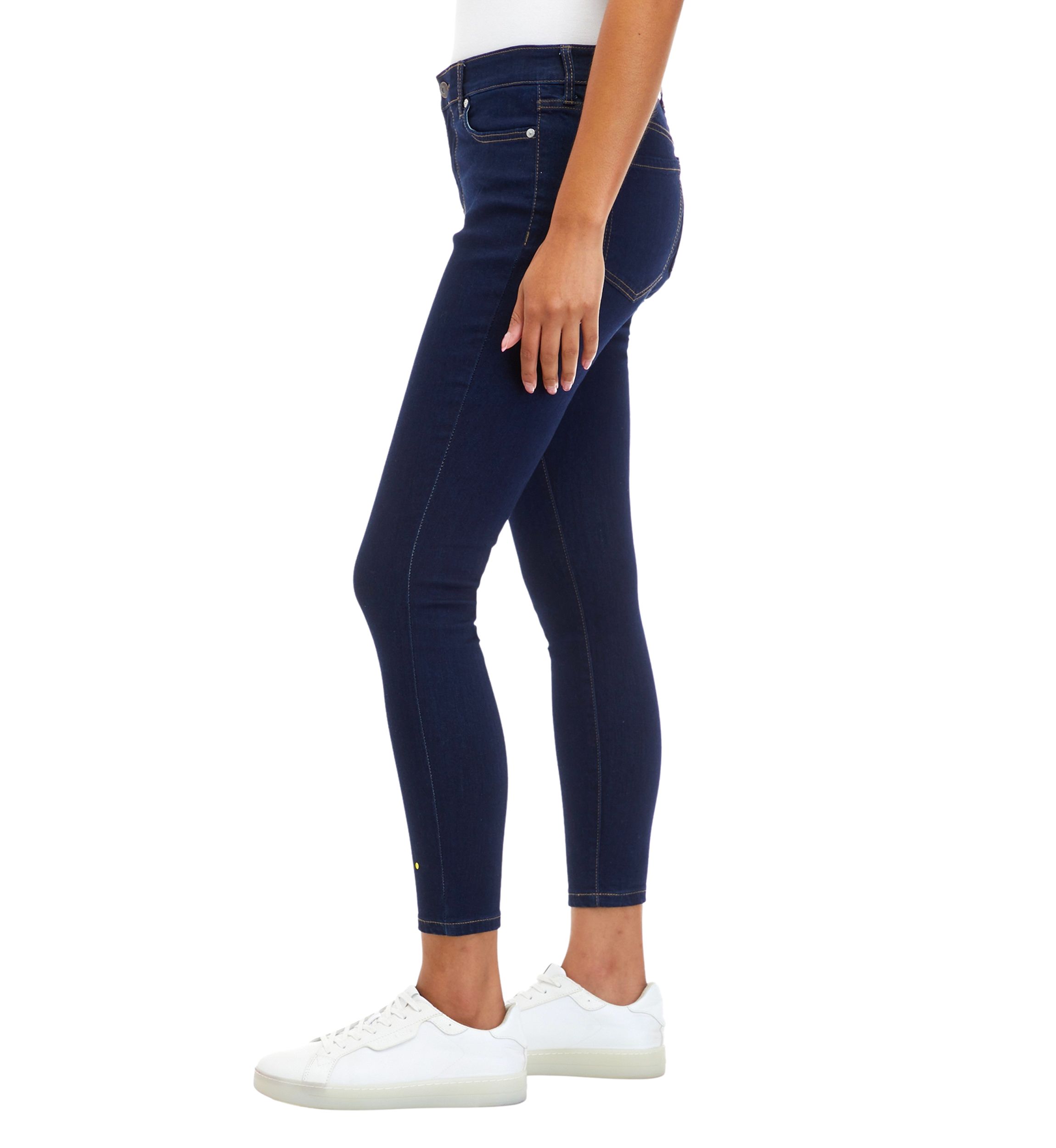 Petite Mid Rise Skinny Jeans