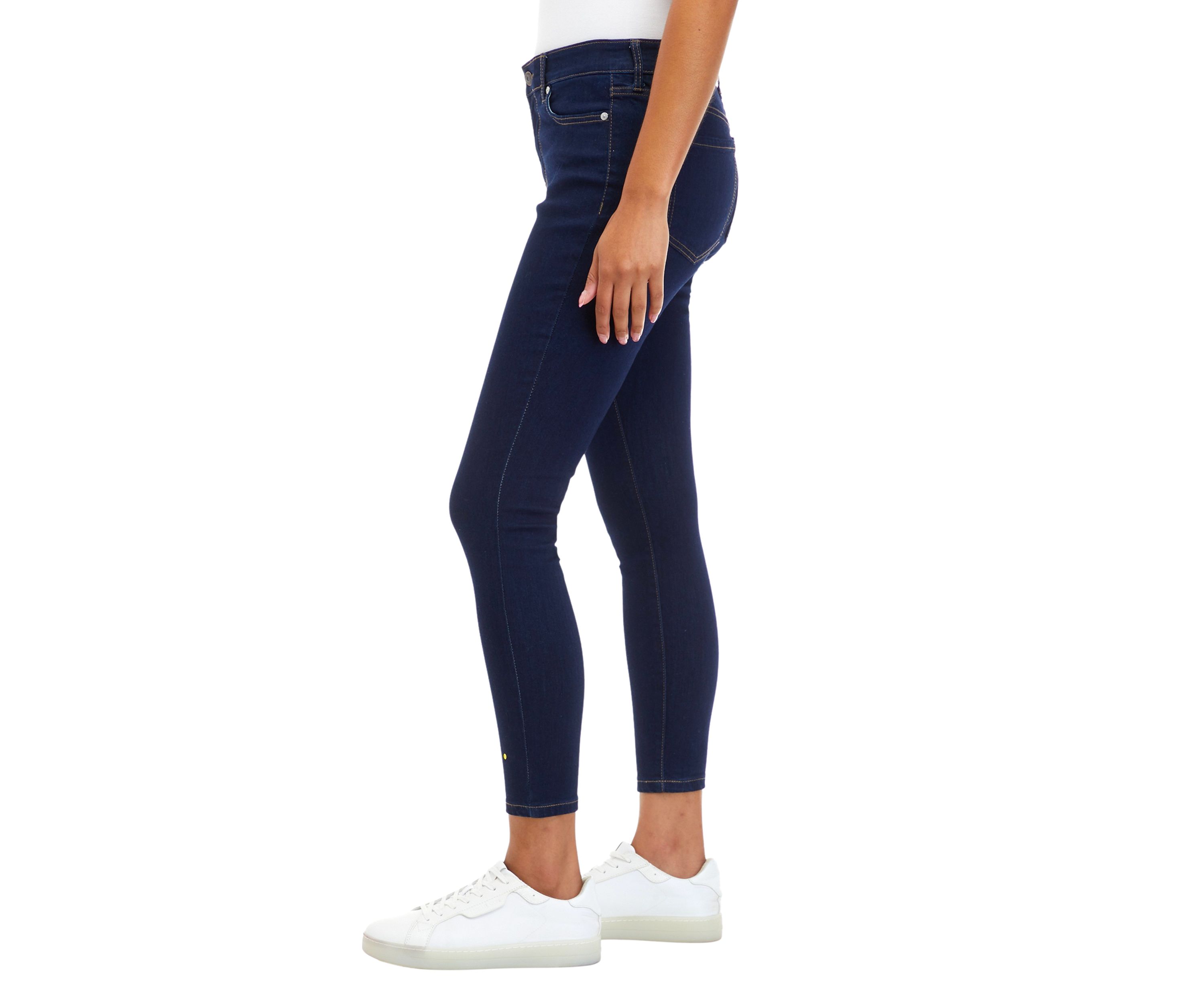 Petite Mid Rise Skinny Jeans