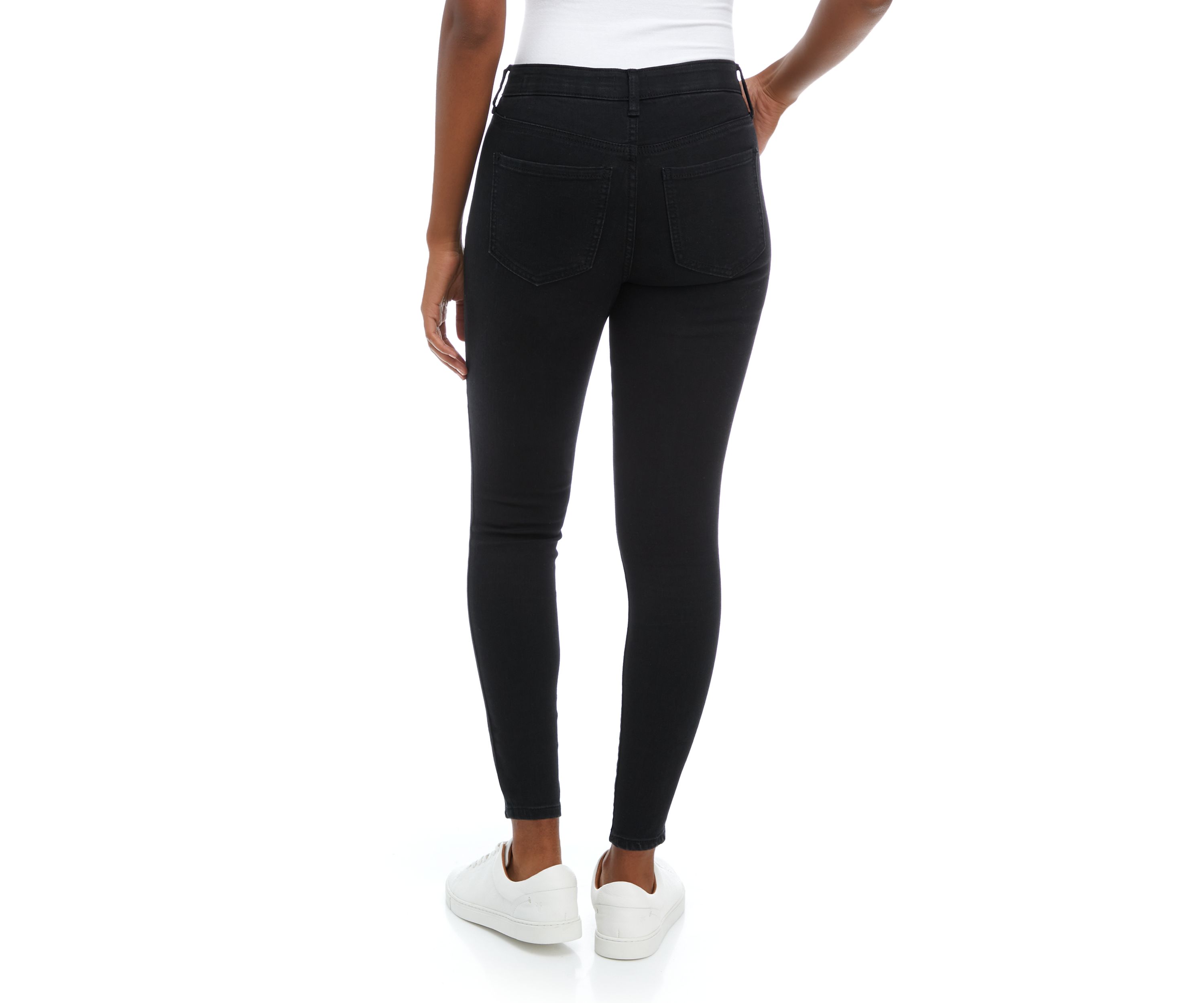 Petite Mid Rise Skinny Jeans