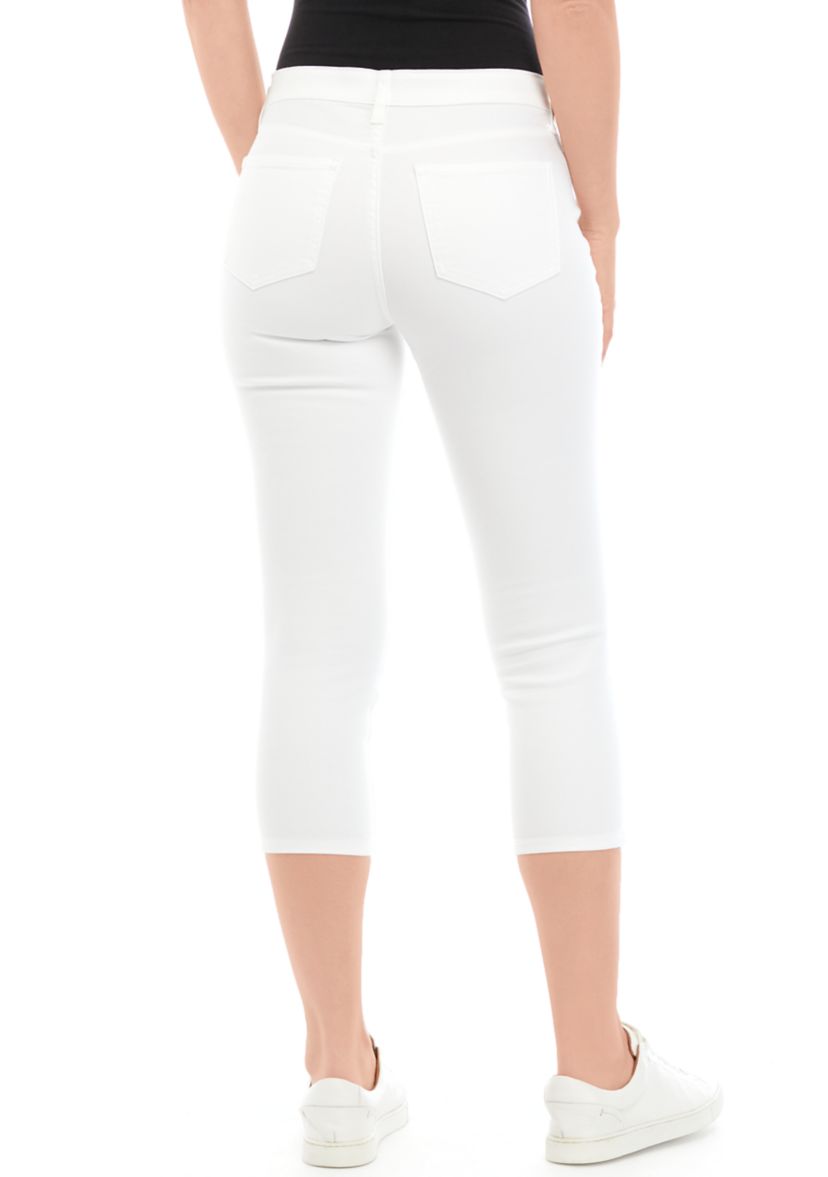 Petite 5 Pocket Cropped Denim Jeans