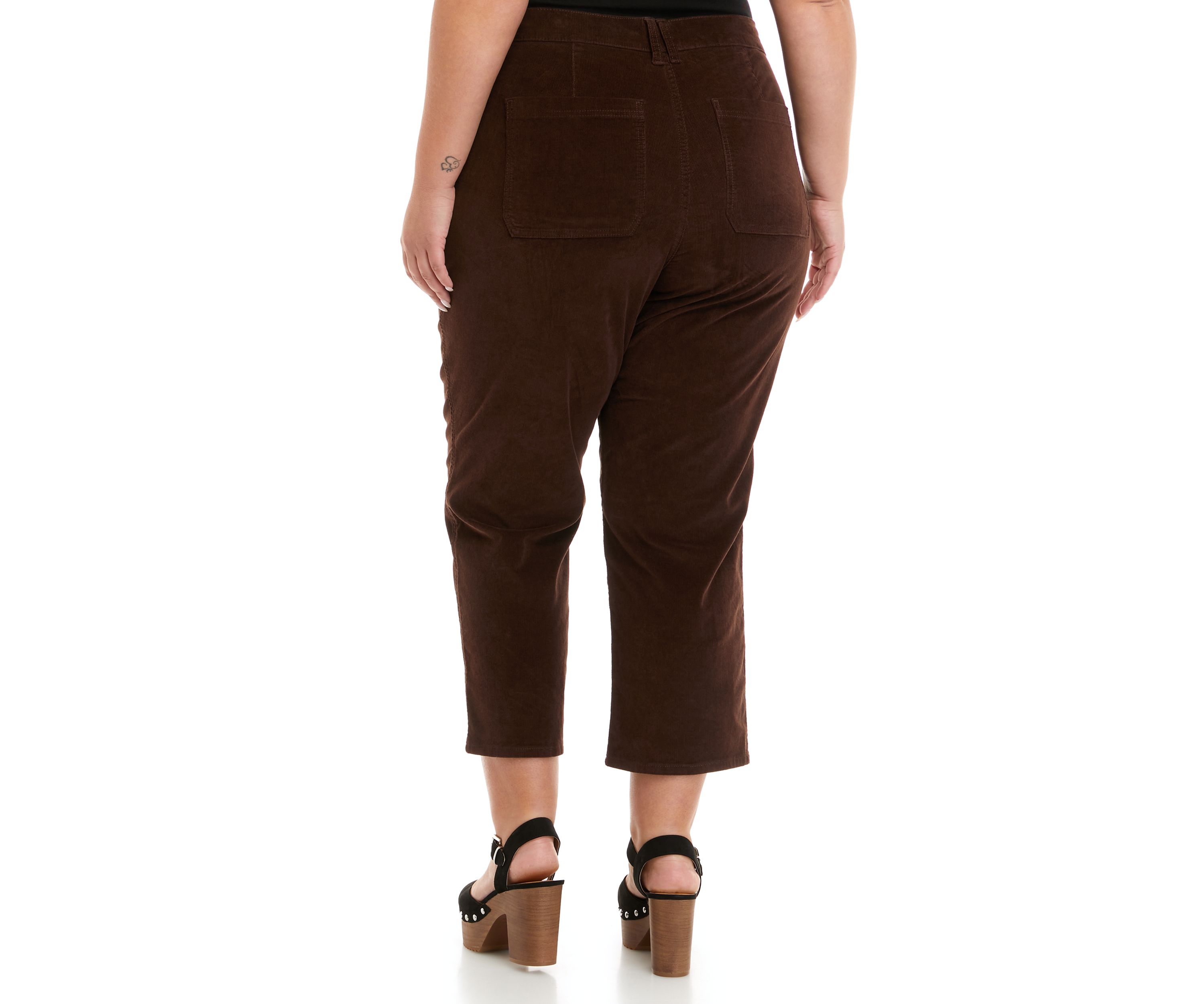 Plus Size High Rise Vintage Straight Jeans