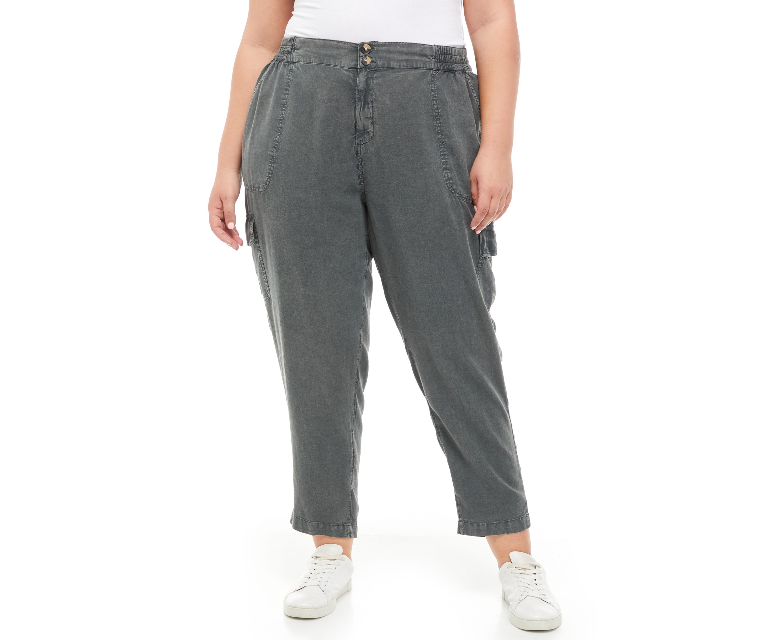 Plus Size Relaxed Cargo Pants