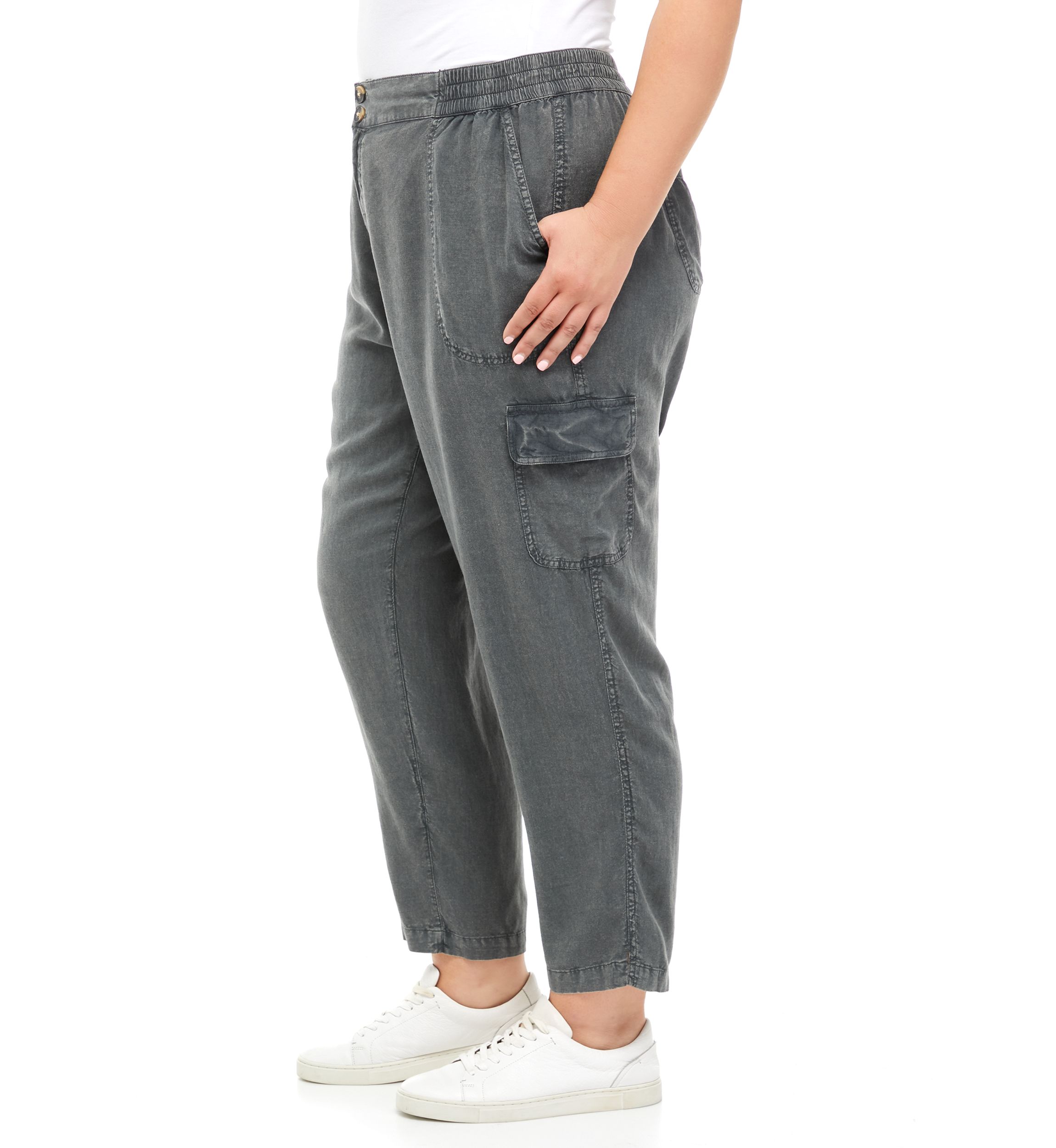 Plus Size Relaxed Cargo Pants