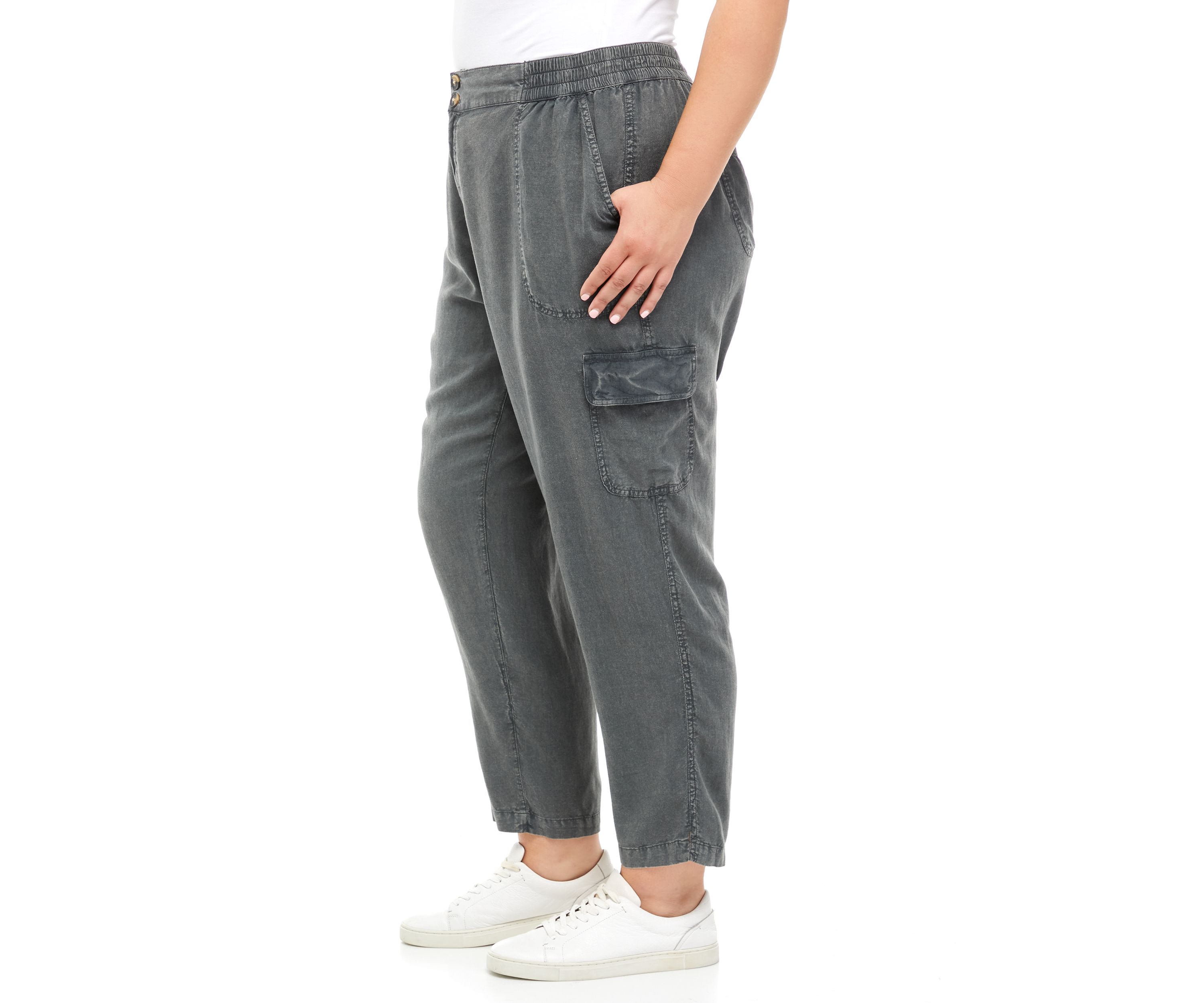 Plus Size Relaxed Cargo Pants