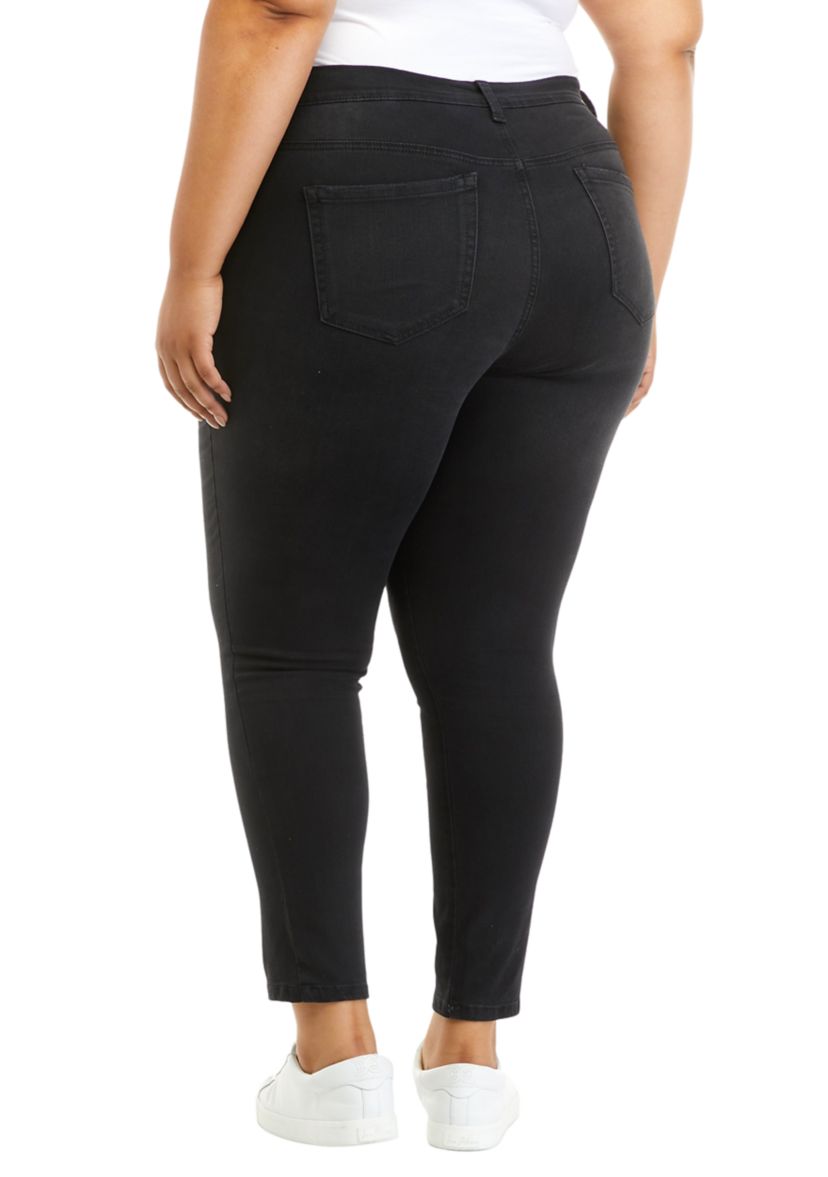 Plus Size Midrise Skinny Jeans