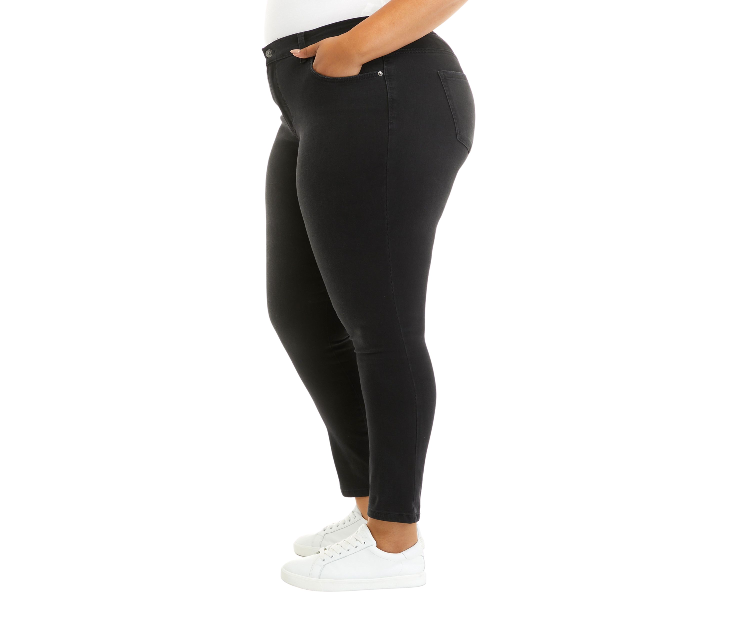 Plus Size Midrise Skinny Jeans
