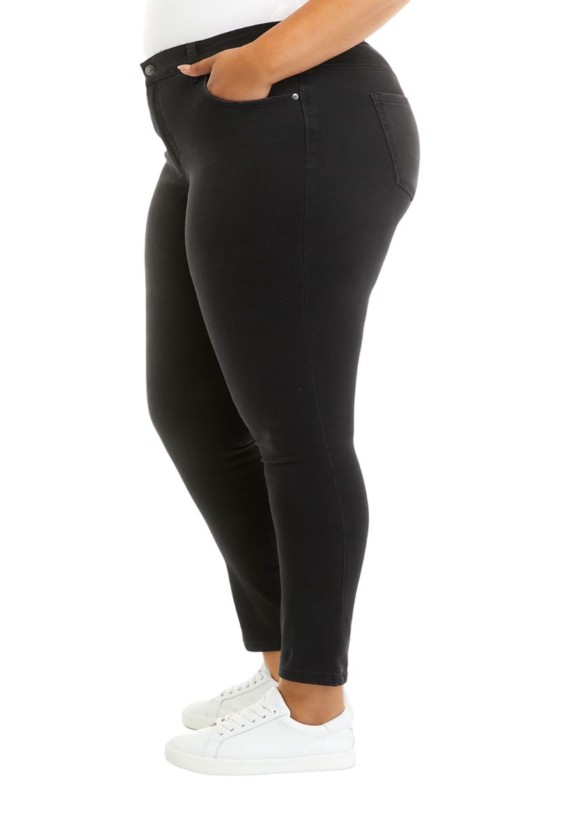 Plus Size Midrise Skinny Jeans