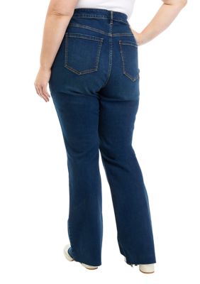 Terra & Sky Women's Plus Size Jegging Jeans, 28 Inseam - Walmart.com   Women's plus size jeans, Plus size women, Plus size printed leggings
