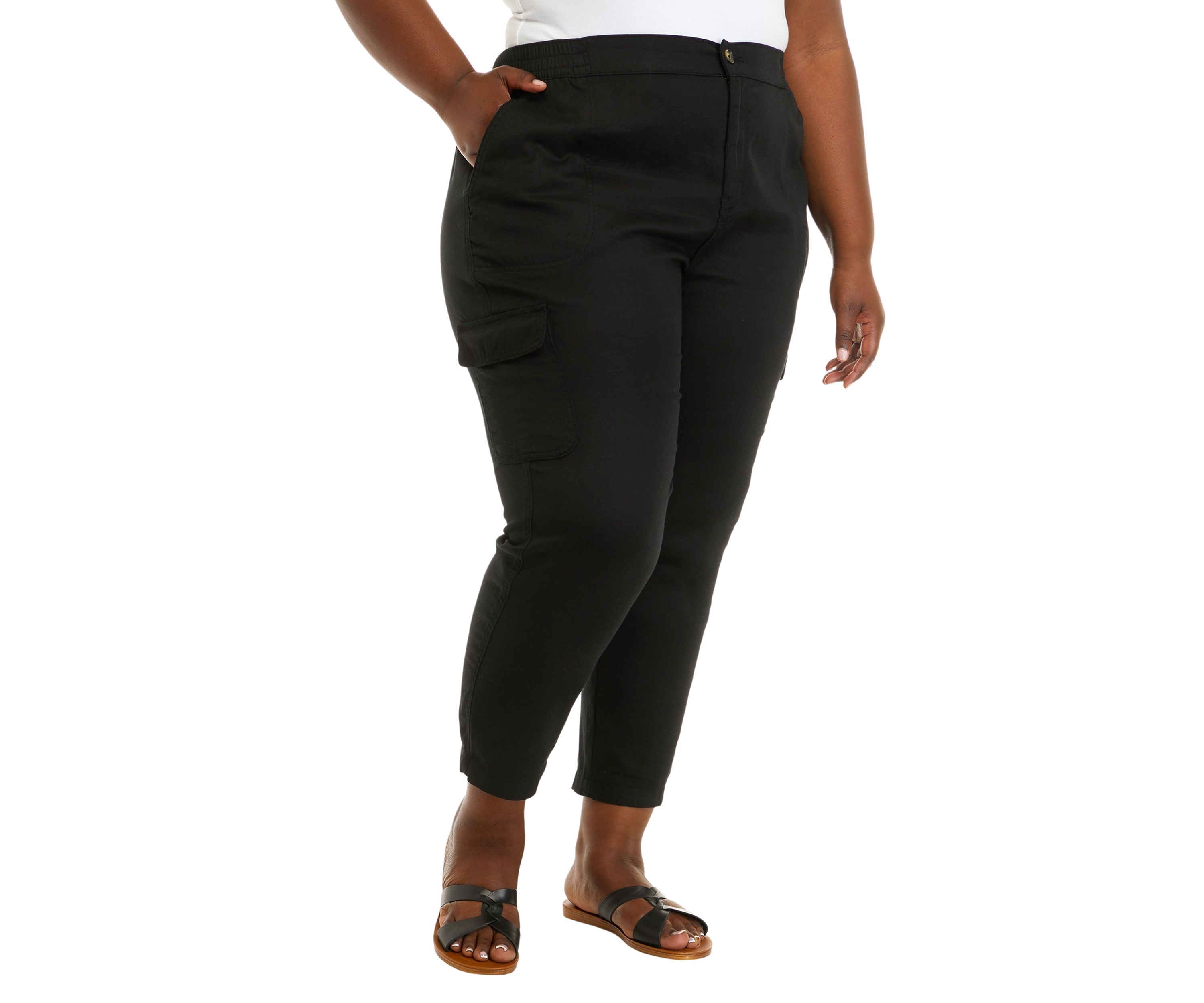 Plus Size Relaxed Cargo Pants